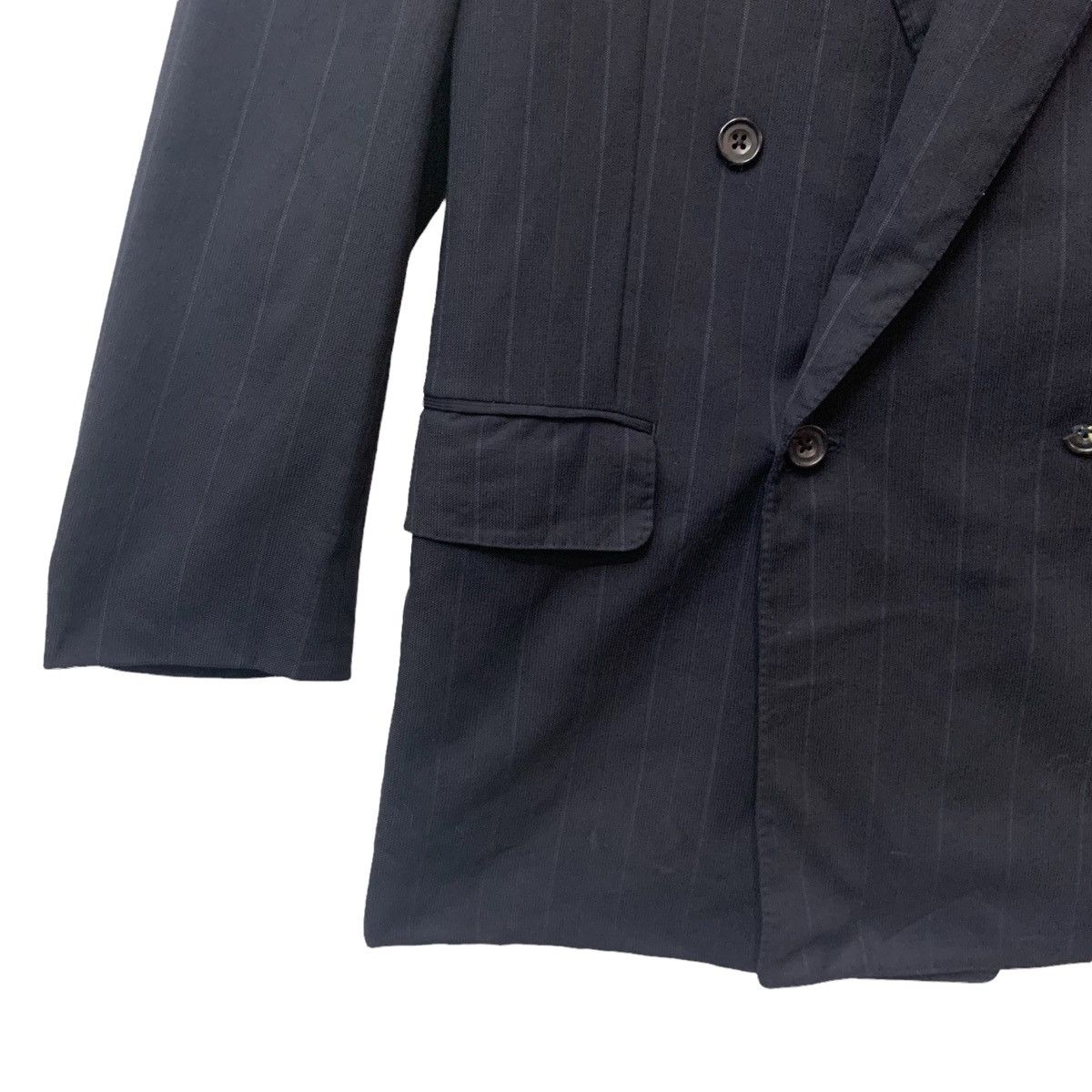 Burberry Vintage Burberrys Tasmania Wool Striped Coat Jacket Size US M / EU 48-50 / 2 - 4 Thumbnail