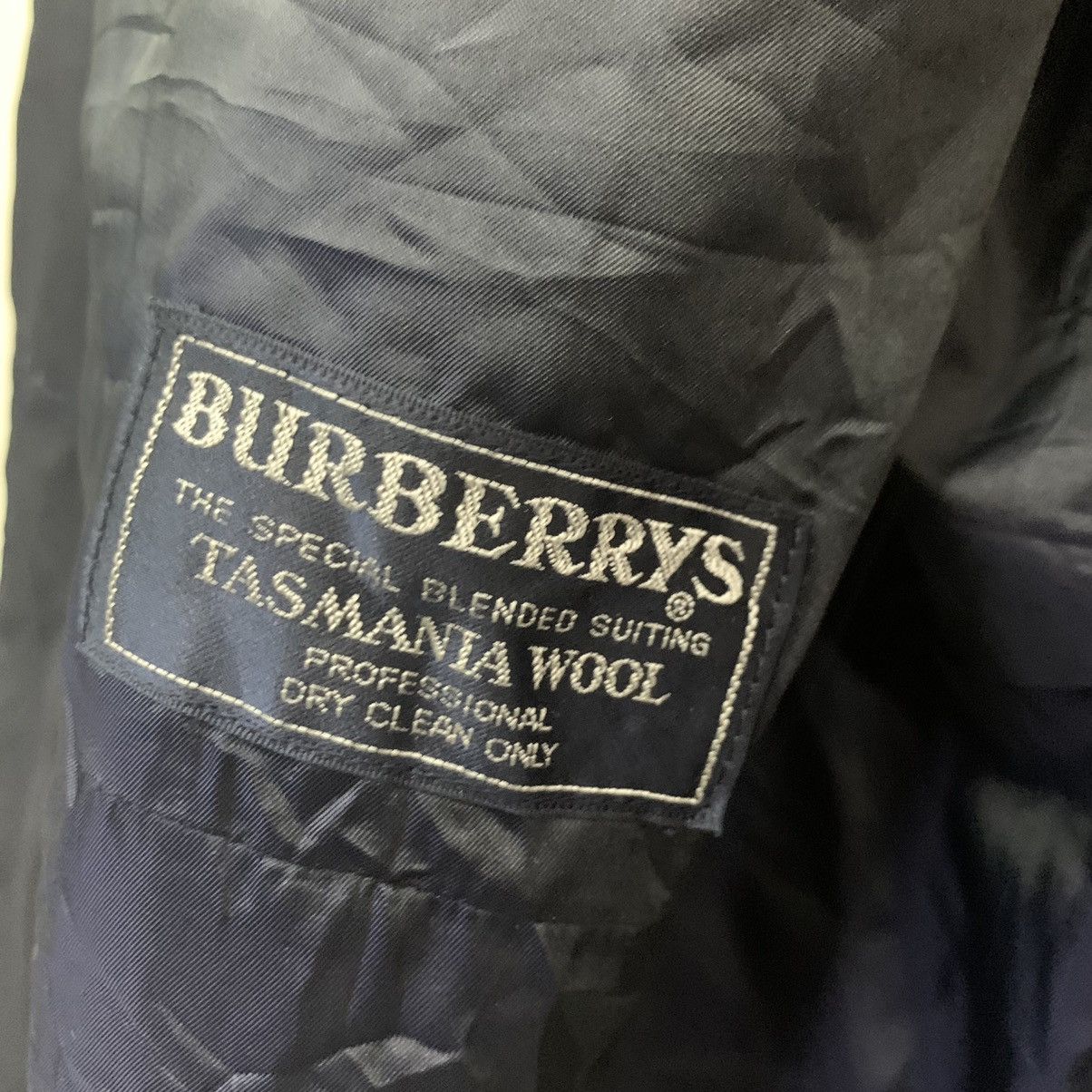 Burberry Vintage Burberrys Tasmania Wool Striped Coat Jacket Size US M / EU 48-50 / 2 - 10 Thumbnail