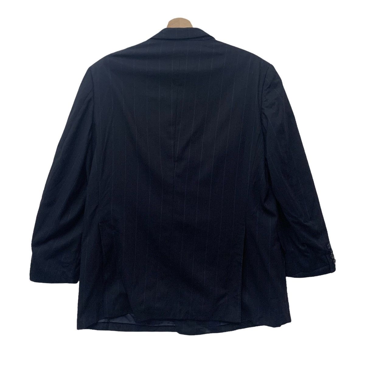 Burberry Vintage Burberrys Tasmania Wool Striped Coat Jacket Size US M / EU 48-50 / 2 - 7 Thumbnail