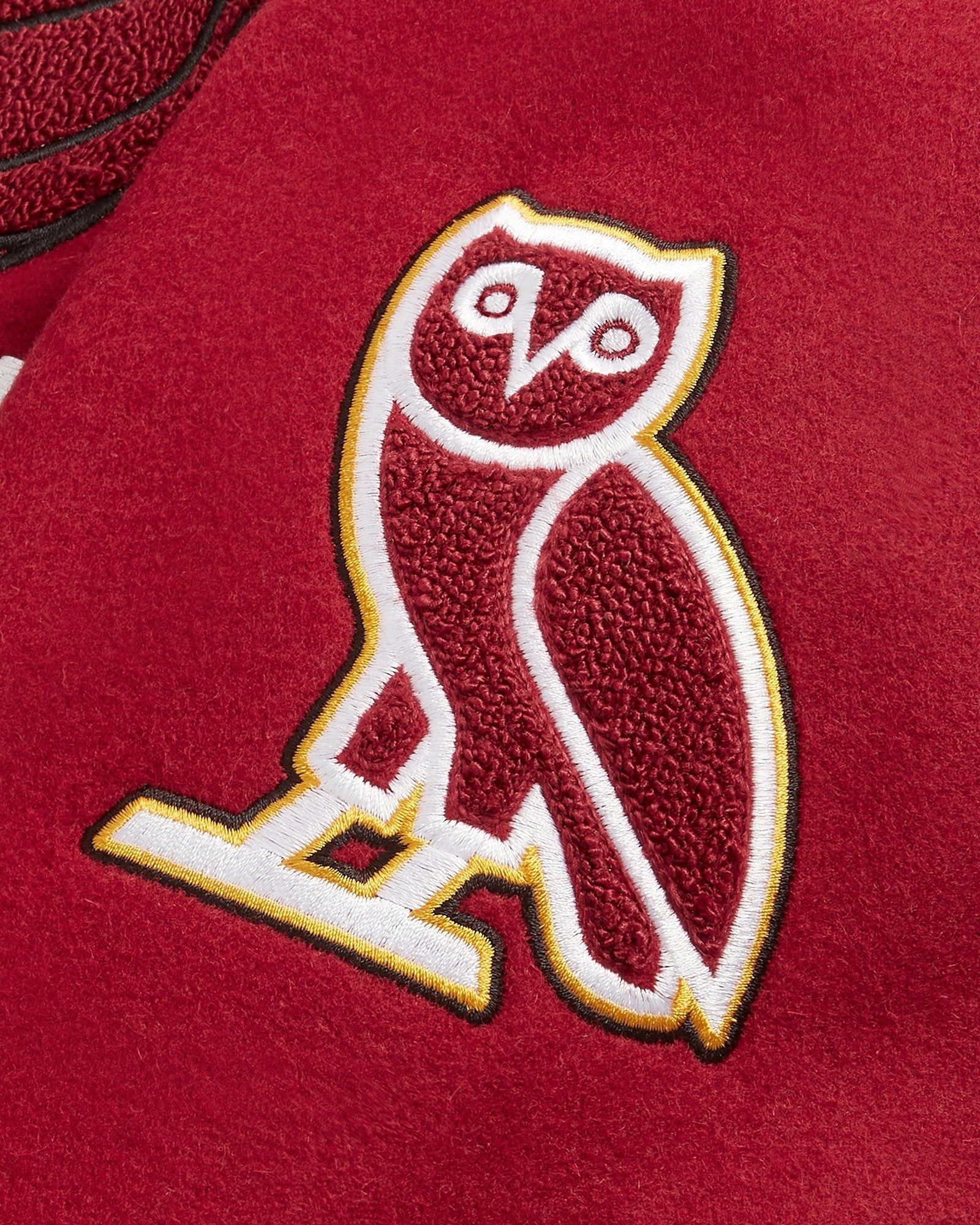 Drake OVO X NBA HEAT VARSITY JACKET Size US XL / EU 56 / 4 - 9 Thumbnail