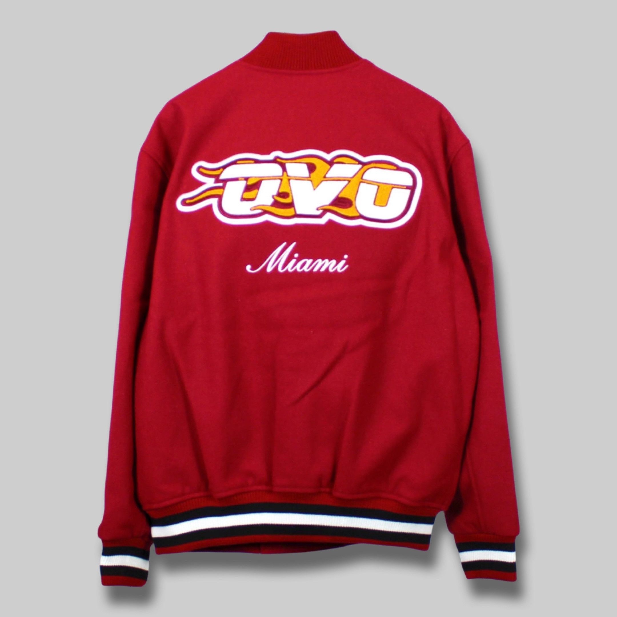 Drake OVO X NBA HEAT VARSITY JACKET Size US XL / EU 56 / 4 - 2 Thumbnail
