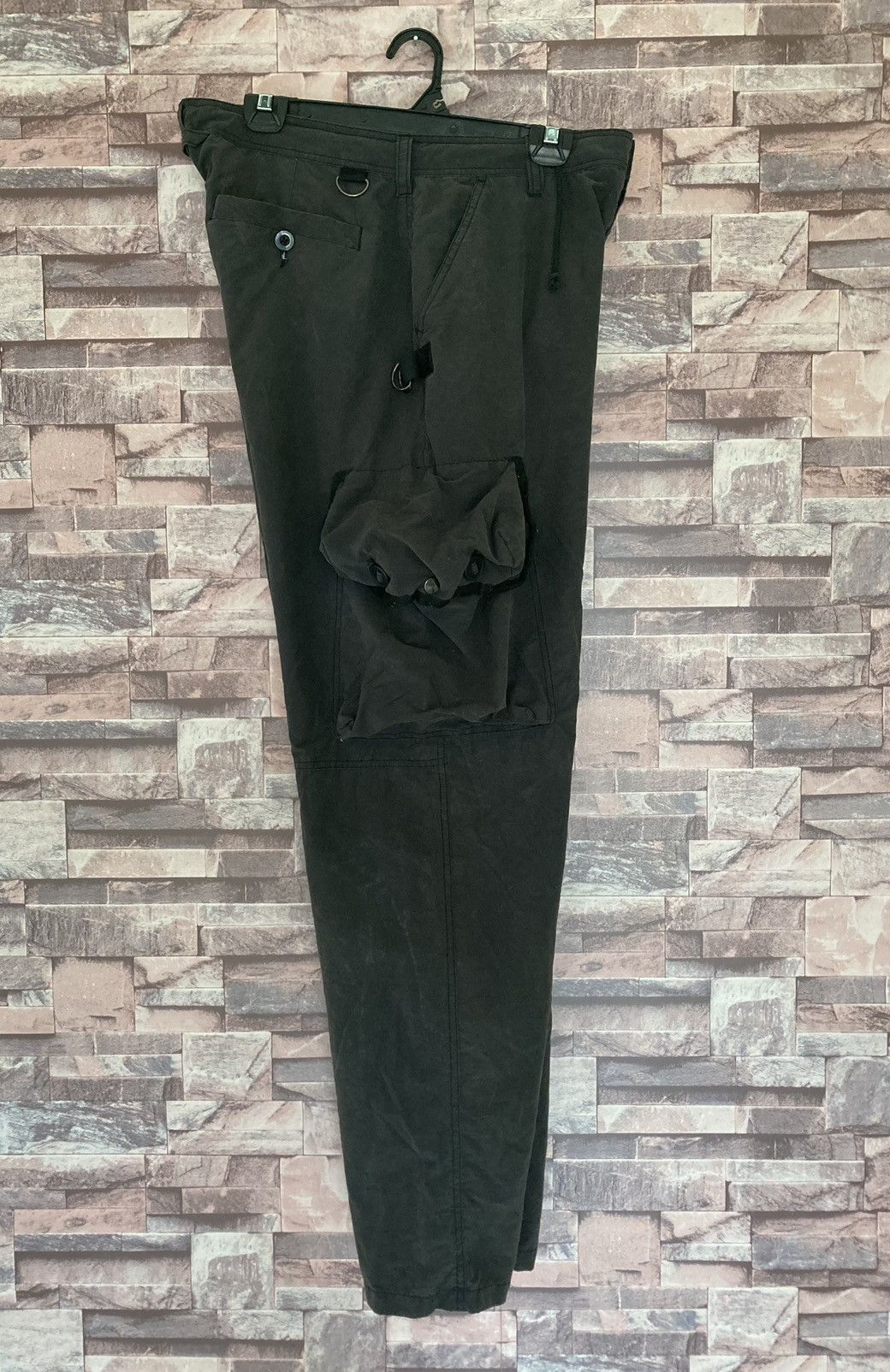 Japanese Brand Black vintage cropped pants Size US 33 - 3 Thumbnail