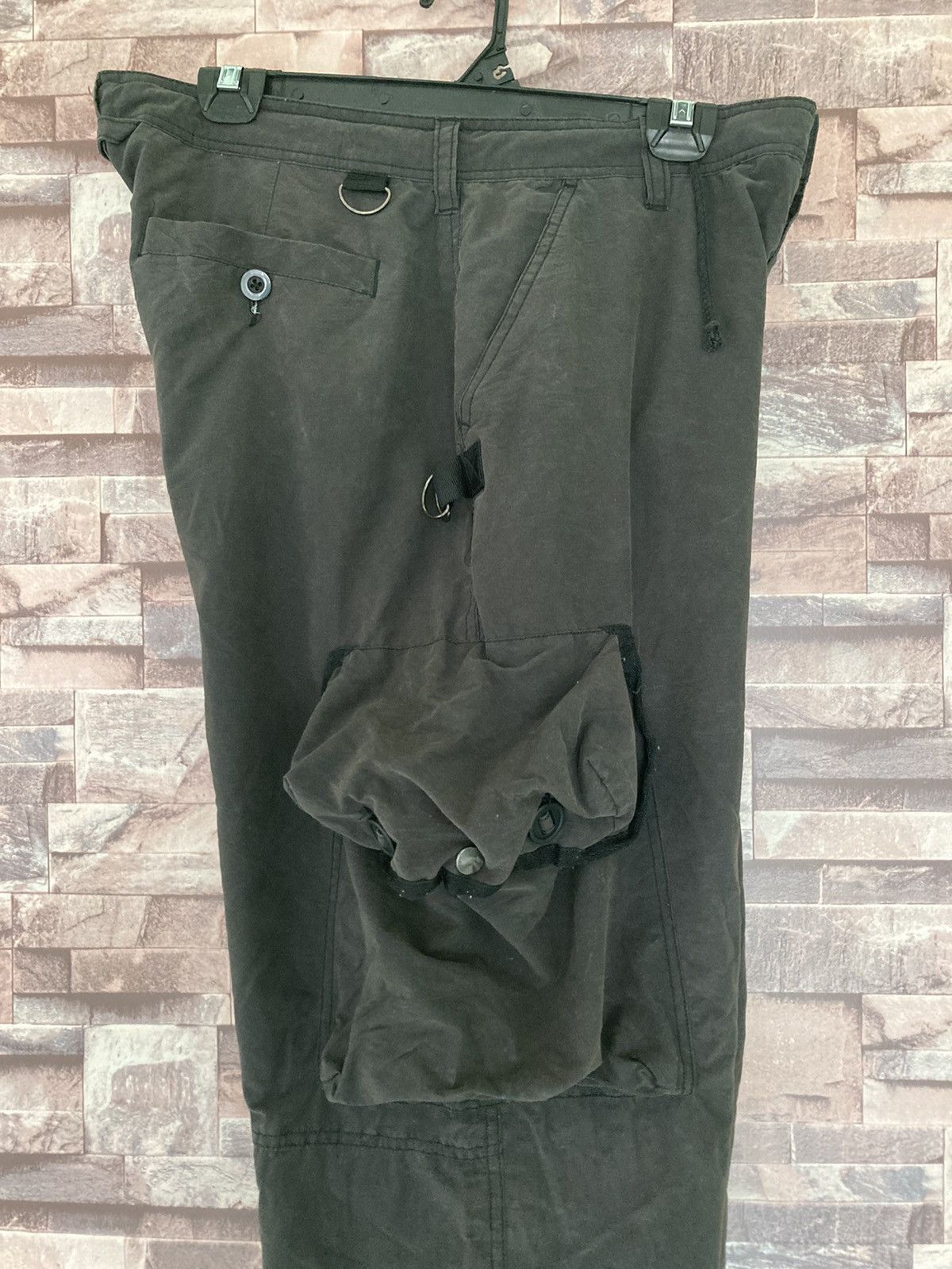 Japanese Brand Black vintage cropped pants Size US 33 - 4 Thumbnail