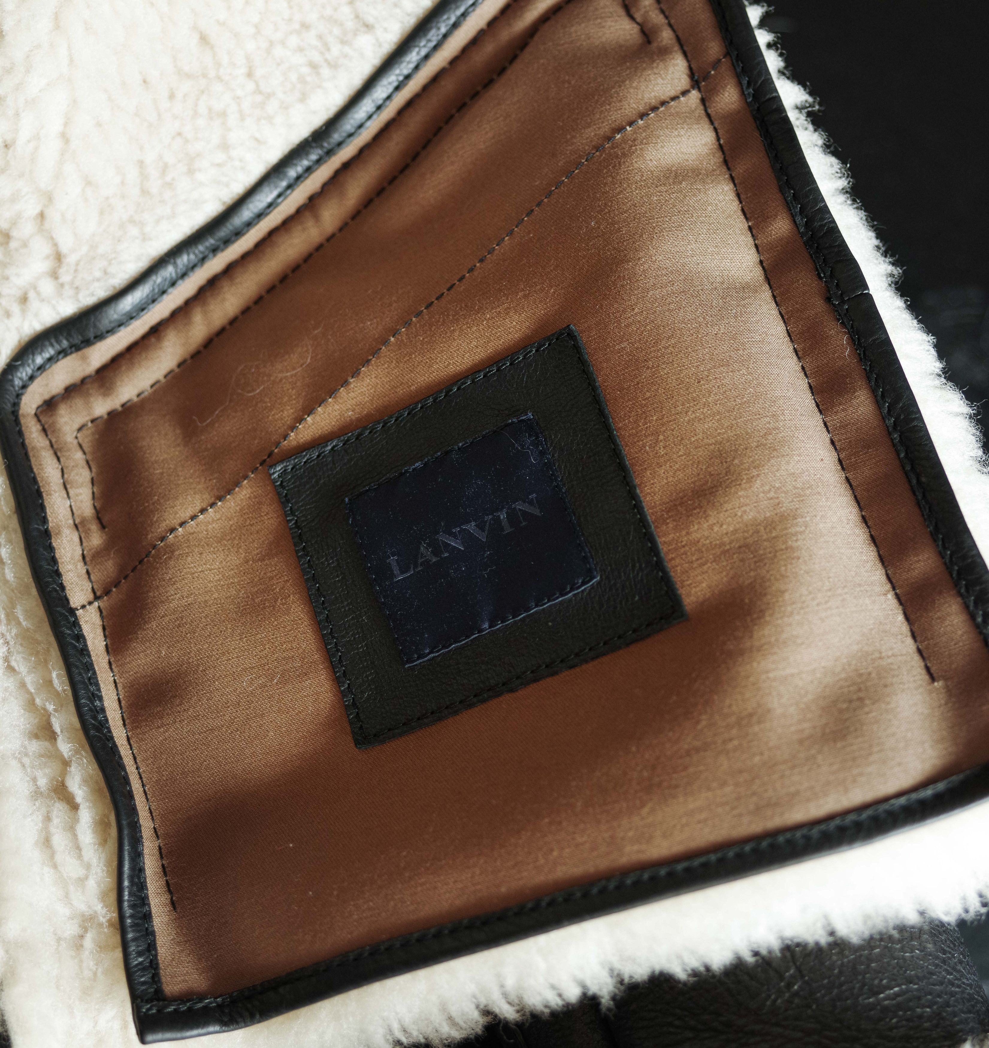 Lanvin Lanvin Leather Jacket Fur Shearling - Runway Piece - NEW Size US S / EU 44-46 / 1 - 17 Thumbnail