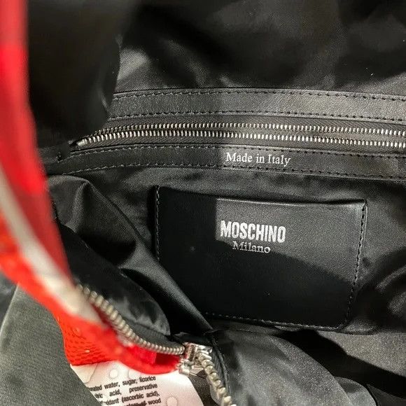 Jeremy Scott × Moschino MOSCHINO Milano Drink Coca-Cola Eyes Print Backpack Size ONE SIZE - 5 Thumbnail