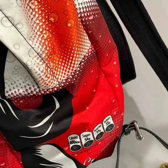 Jeremy Scott × Moschino MOSCHINO Milano Drink Coca-Cola Eyes Print Backpack Size ONE SIZE - 3 Thumbnail