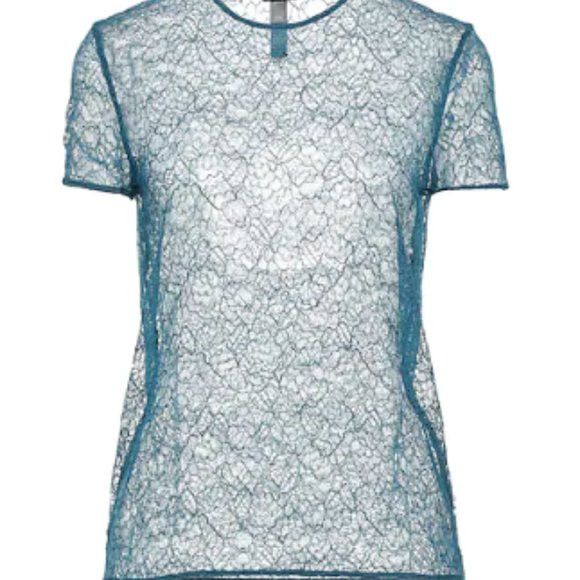 La Perla Lace shirt Jade Size M / US 6-8 / IT 42-44 - 2 Thumbnail