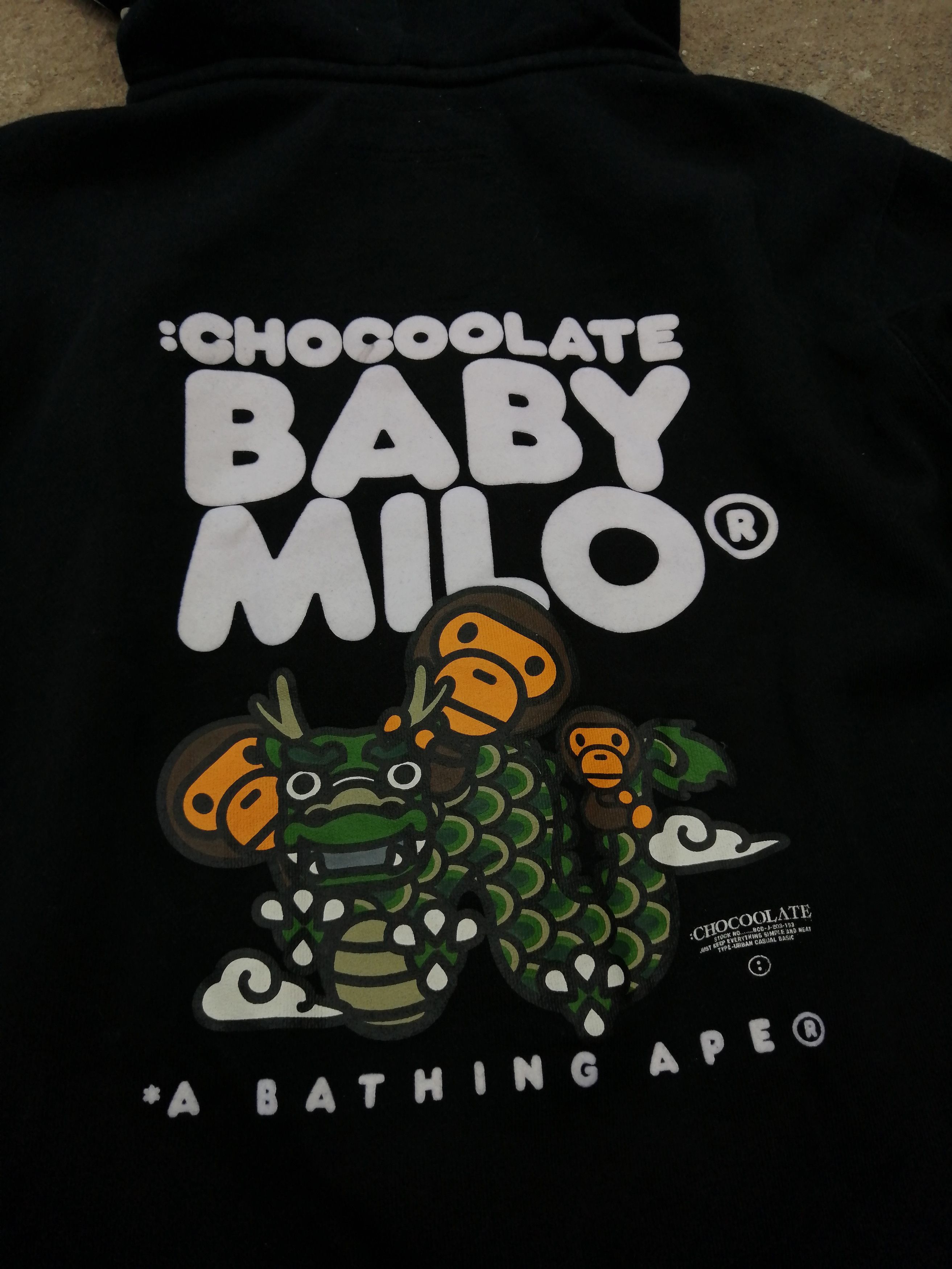 Bape × CHOCOOLATE Baby Milo x Chocoolate 'Year of The Dragon' Zip-Hoodie Size US XS / EU 42 / 0 - 5 Thumbnail