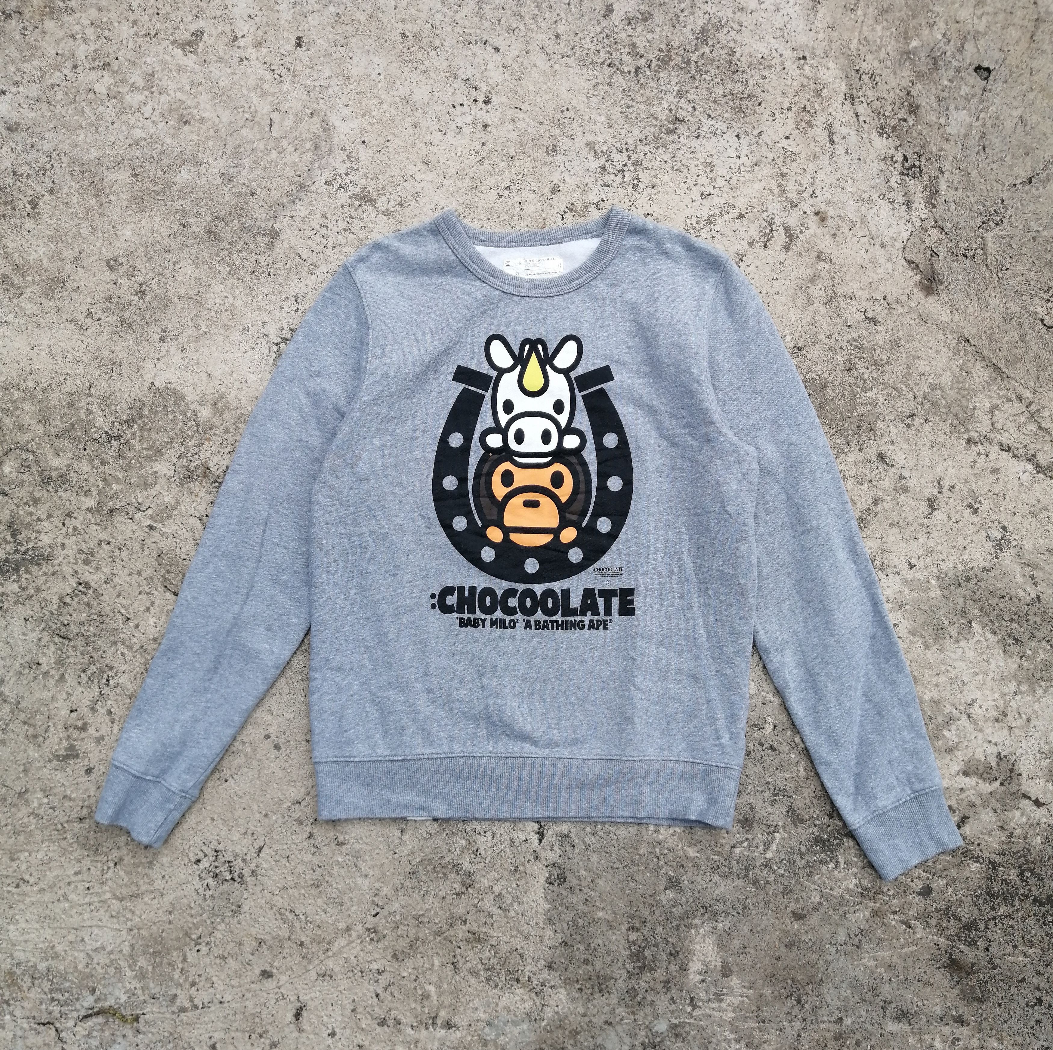 Bape × CHOCOOLATE 2014 Baby Milo Pony Crewneck Size US M / EU 48-50 / 2 - 1 Thumbnail