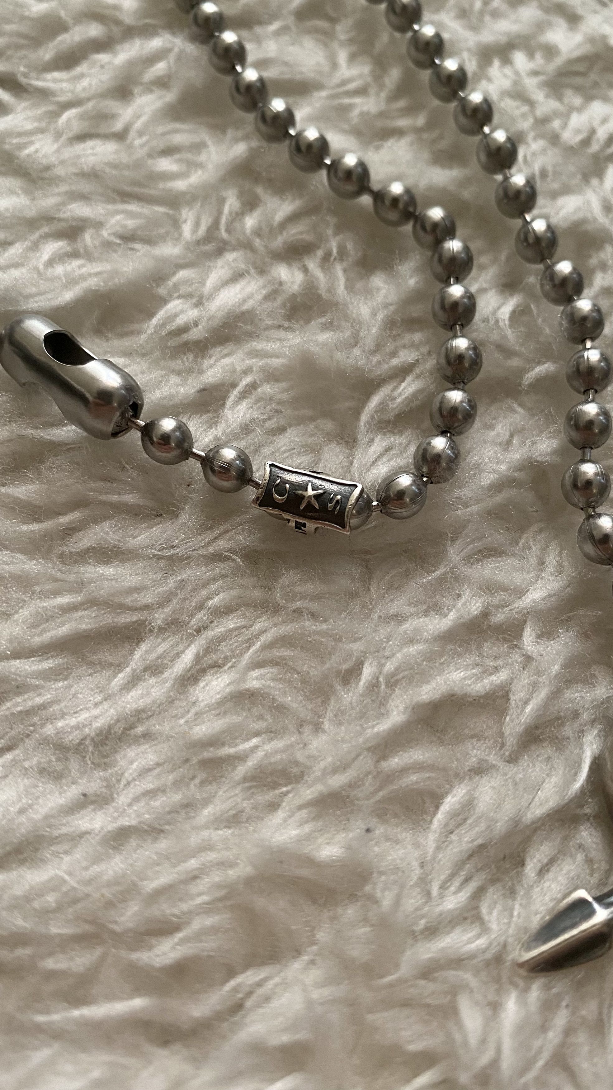 Cody Sanderson Heart & Sherriff Star 1 Arrow Pendant & 24” Bead Chain Size ONE SIZE - 3 Thumbnail