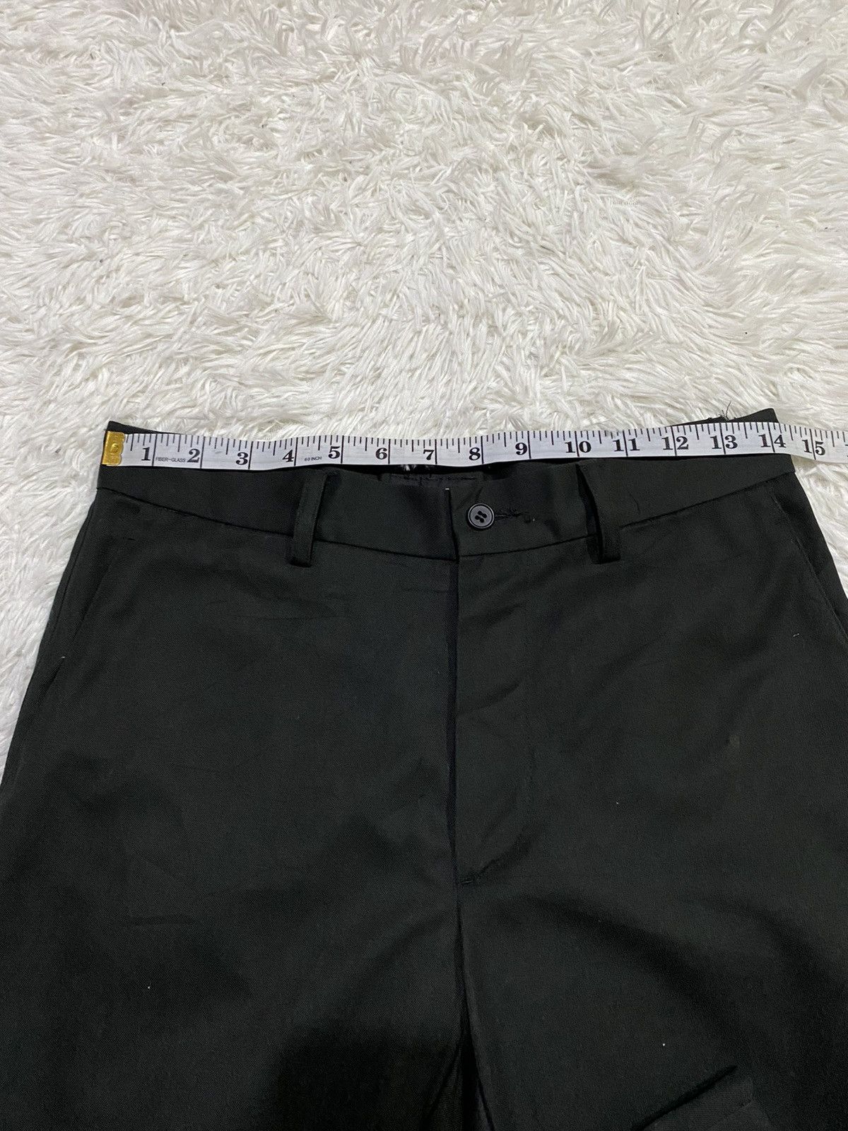A.P.C. × Vintage A.P.C Vintage Black Polyester + Cotton Pants Made in Japan Size US 28 / EU 44 - 13 Thumbnail