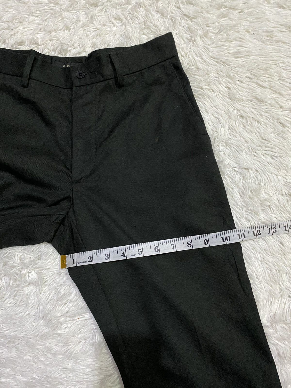 A.P.C. × Vintage A.P.C Vintage Black Polyester + Cotton Pants Made in Japan Size US 28 / EU 44 - 15 Thumbnail