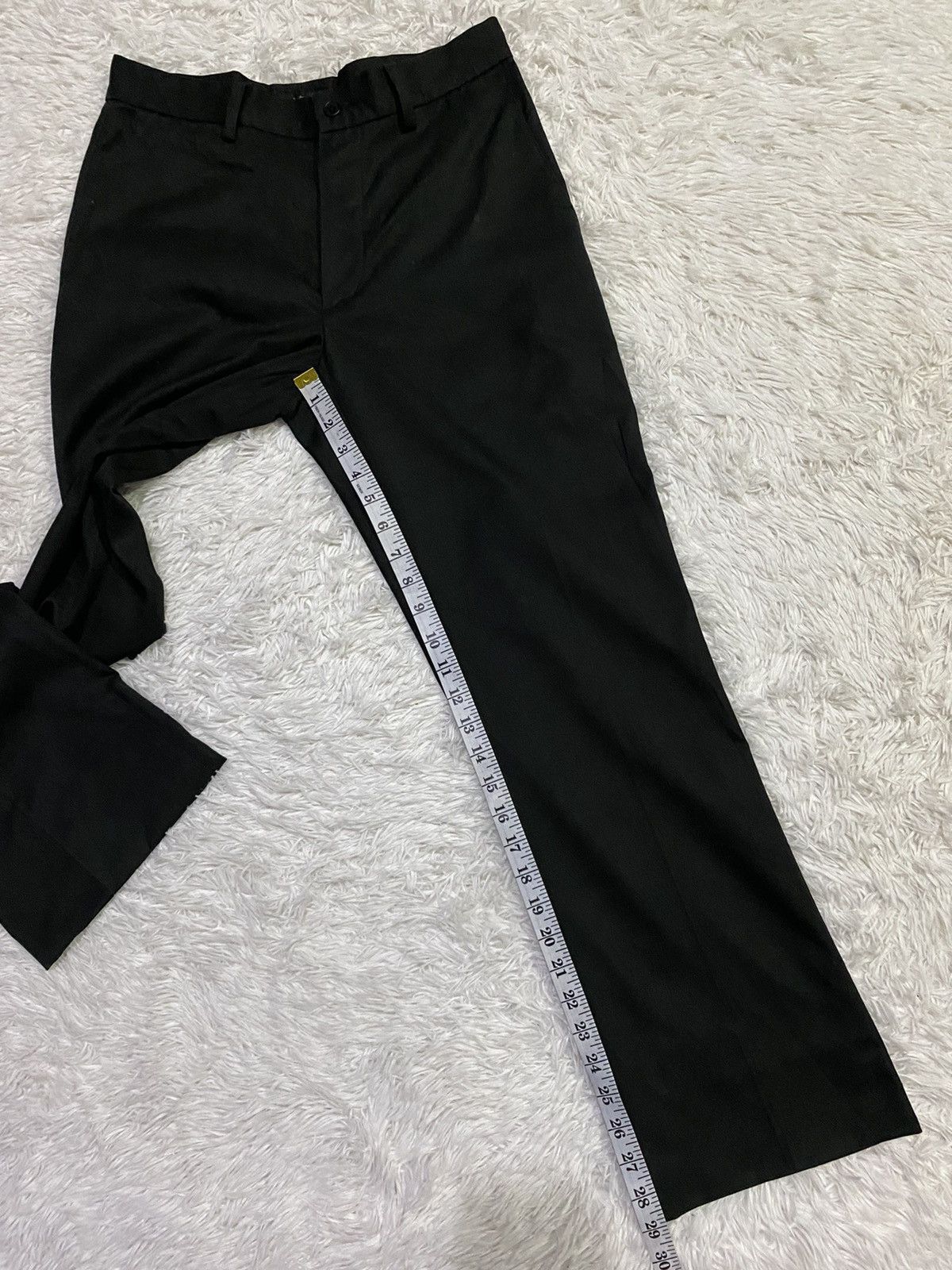 A.P.C. × Vintage A.P.C Vintage Black Polyester + Cotton Pants Made in Japan Size US 28 / EU 44 - 16 Thumbnail