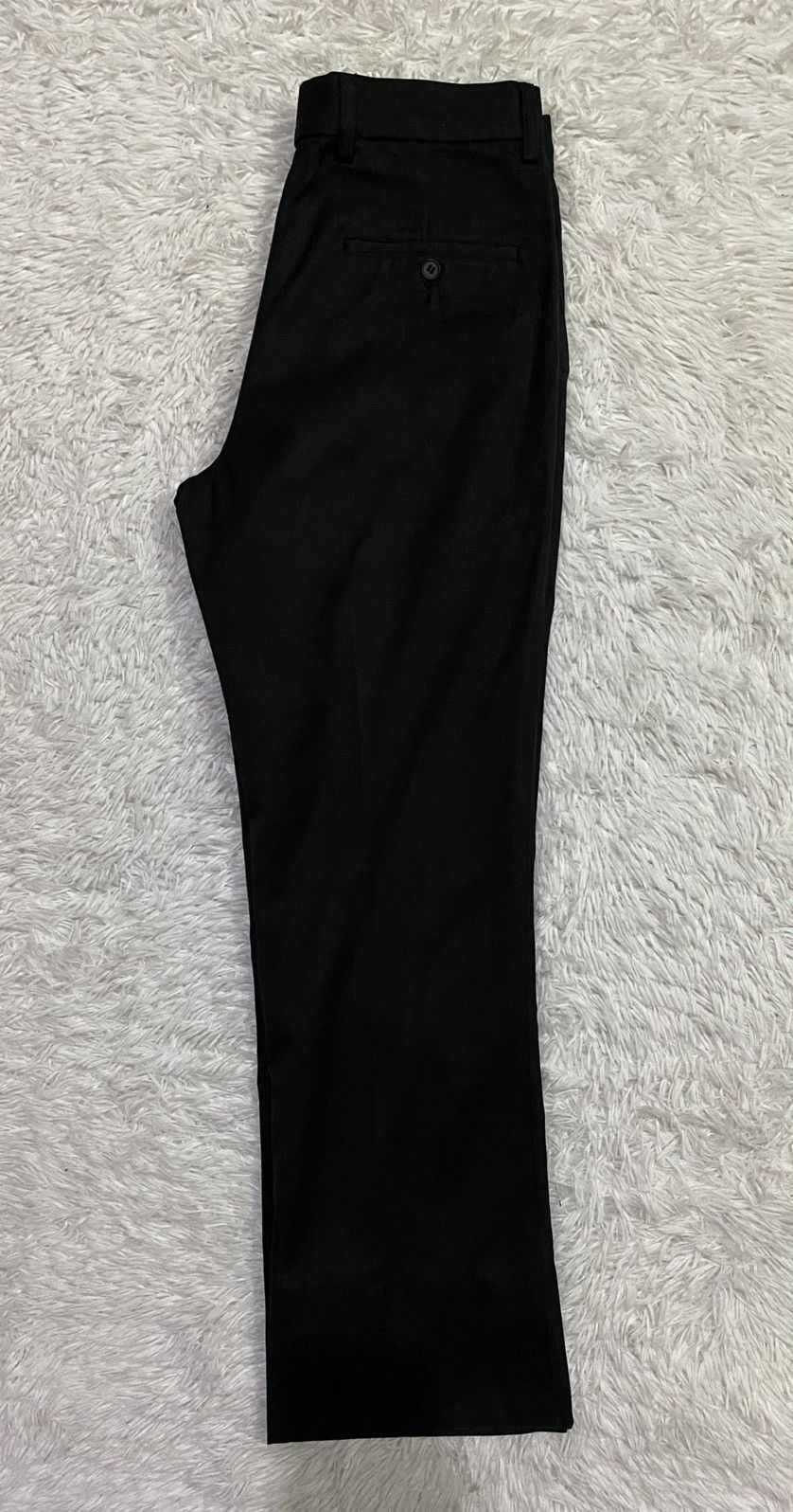 A.P.C. × Vintage A.P.C Vintage Black Polyester + Cotton Pants Made in Japan Size US 28 / EU 44 - 5 Thumbnail
