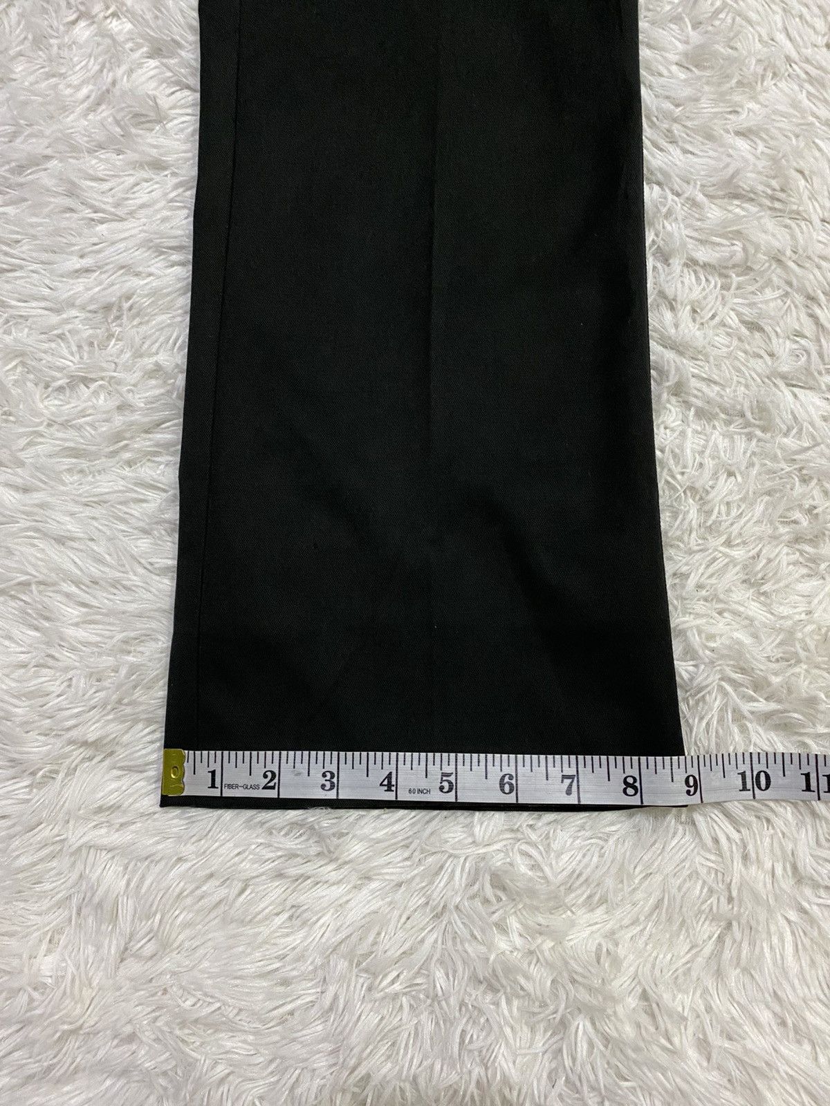 A.P.C Vintage Black Polyester + Cotton Pants Made in Japan