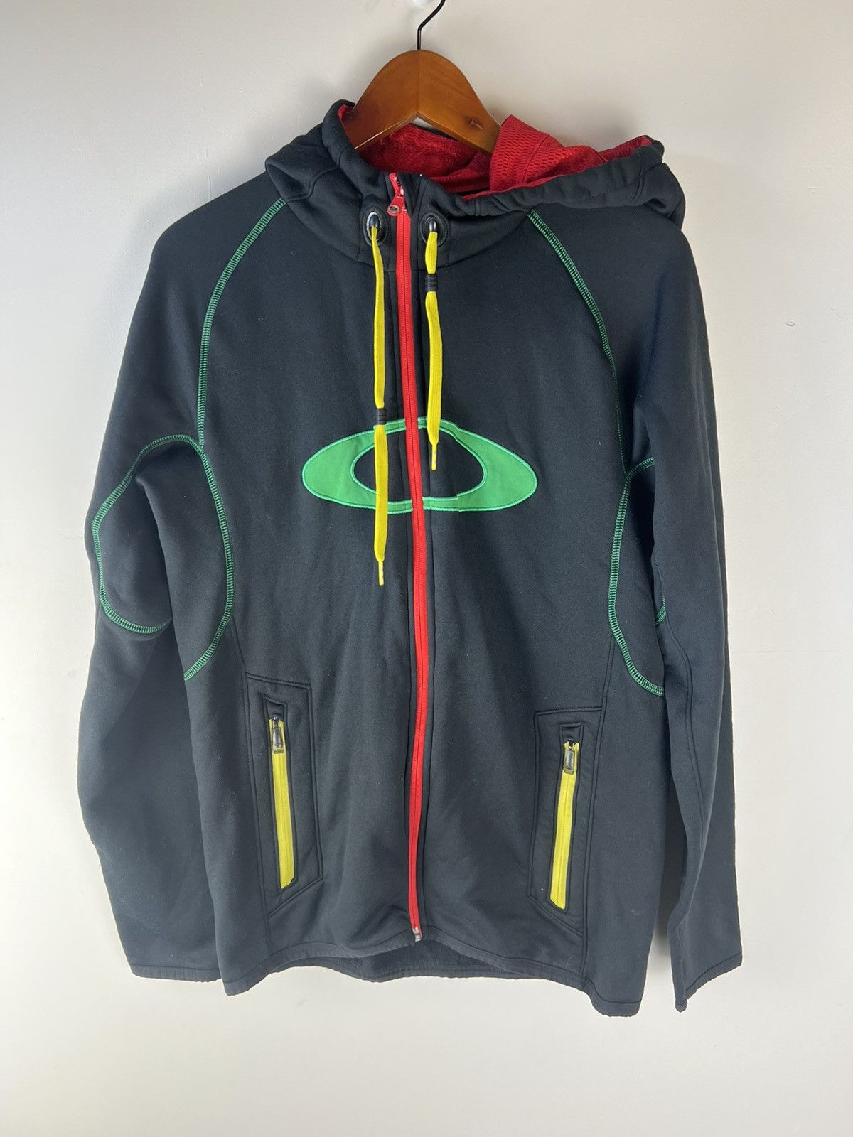 Oakley × Vintage Vintage oakley zipup hoodie Size US M / EU 48-50 / 2 - 1 Thumbnail