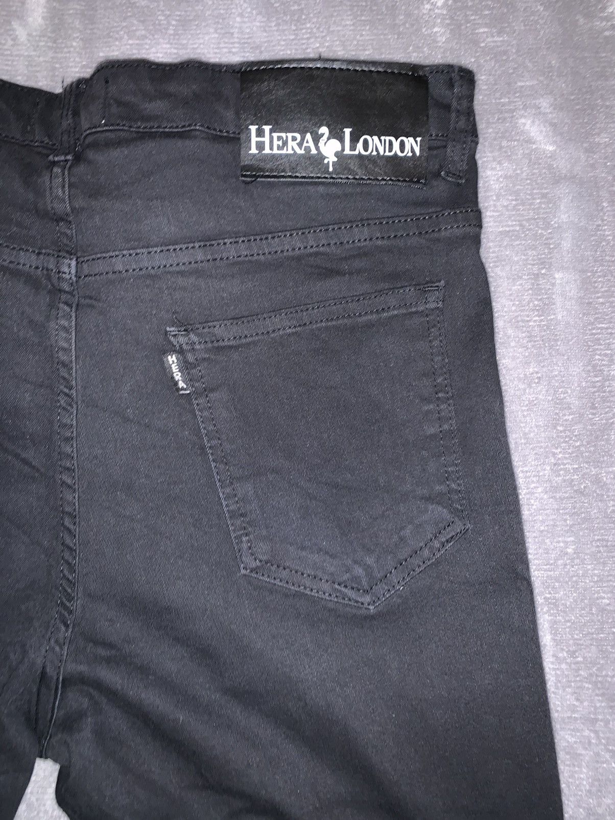 Vintage Hera London Distressed Slit Denim Size US 32 / EU 48 - 5 Thumbnail