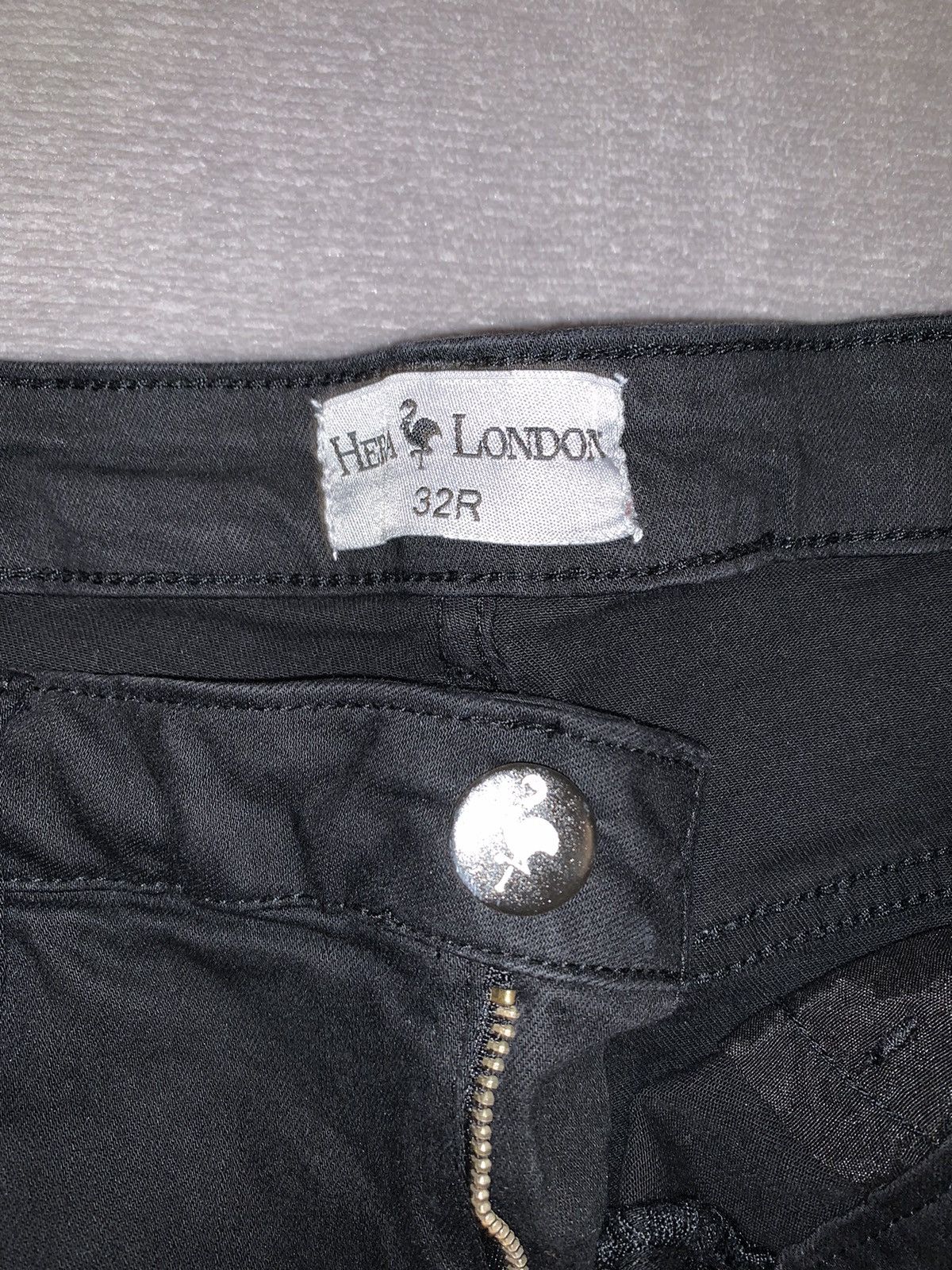 Vintage Hera London Distressed Slit Denim Size US 32 / EU 48 - 4 Thumbnail