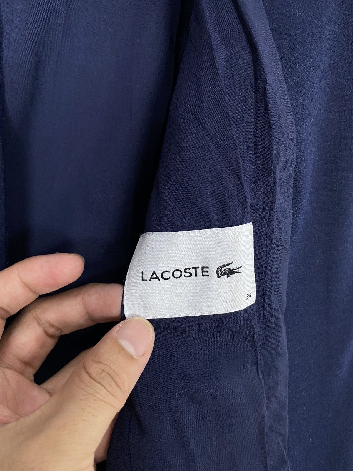 Lacoste Rare‼️ Lacoste Cardigan Embroidery Small Logo Size XS / US 0-2 / IT 36-38 - 5 Thumbnail