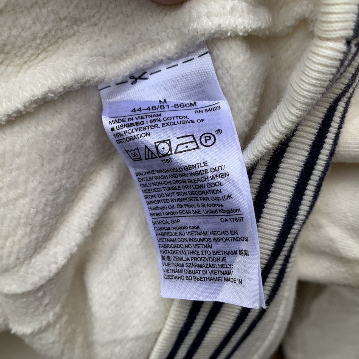 Gap Gap Sweatshirt Embroidered Big Logo Size US L / EU 52-54 / 3 - 8 Thumbnail