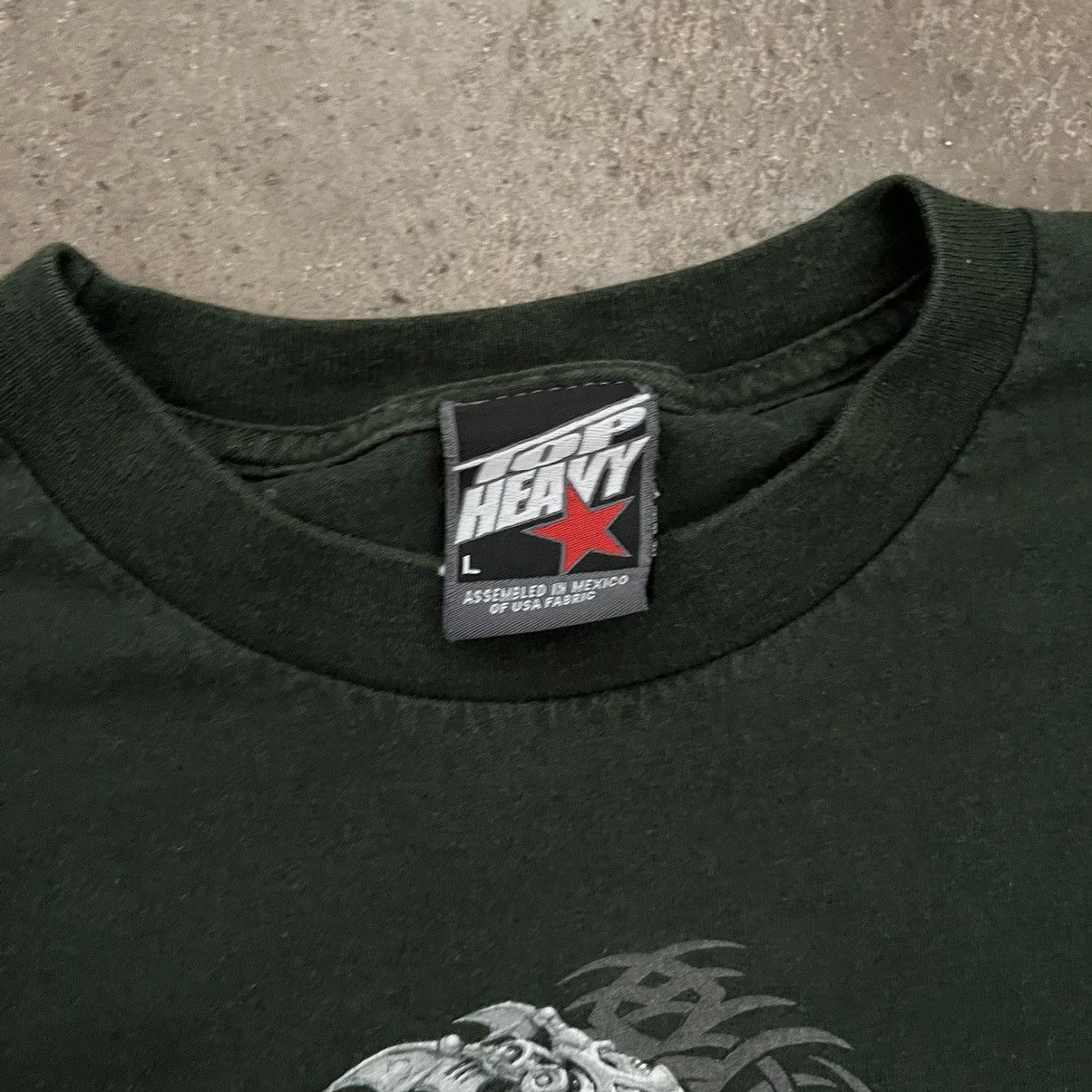 Vintage Vintage Top Heavy Longsleeve Tshirt Size US L / EU 52-54 / 3 - 3 Thumbnail