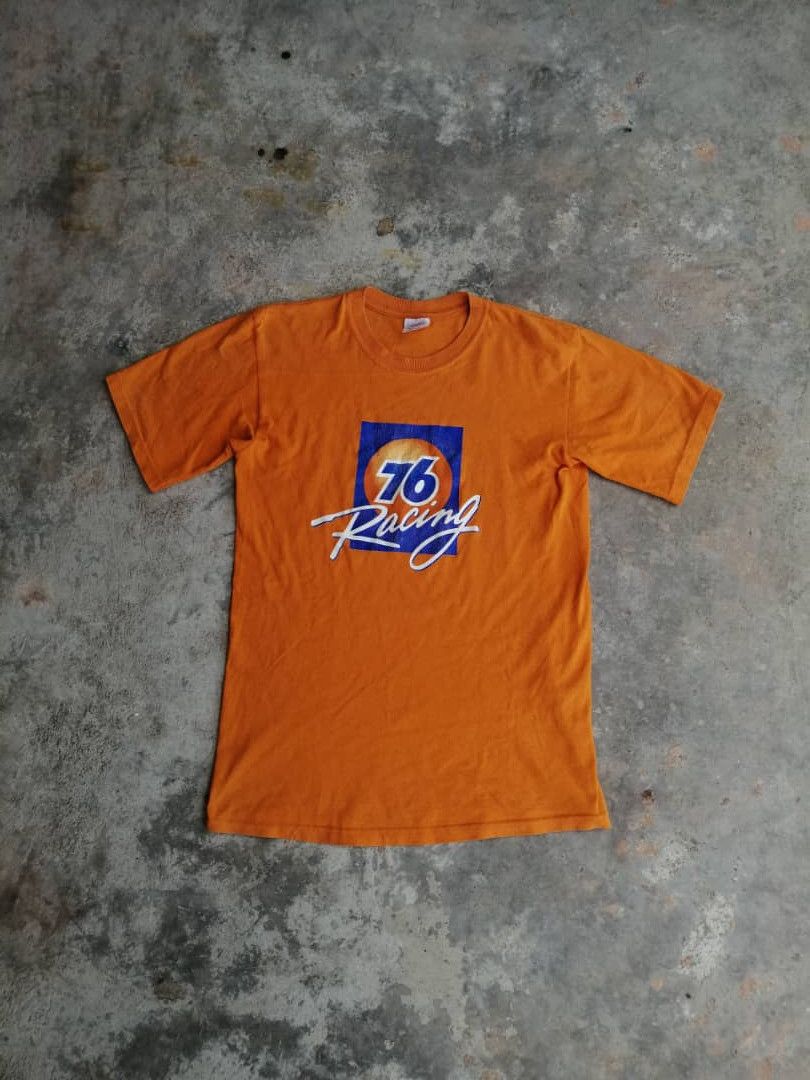 Vintage Vintage 90s 76 Lubricant Racing Tees Size US S / EU 44-46 / 1 - 2 Thumbnail