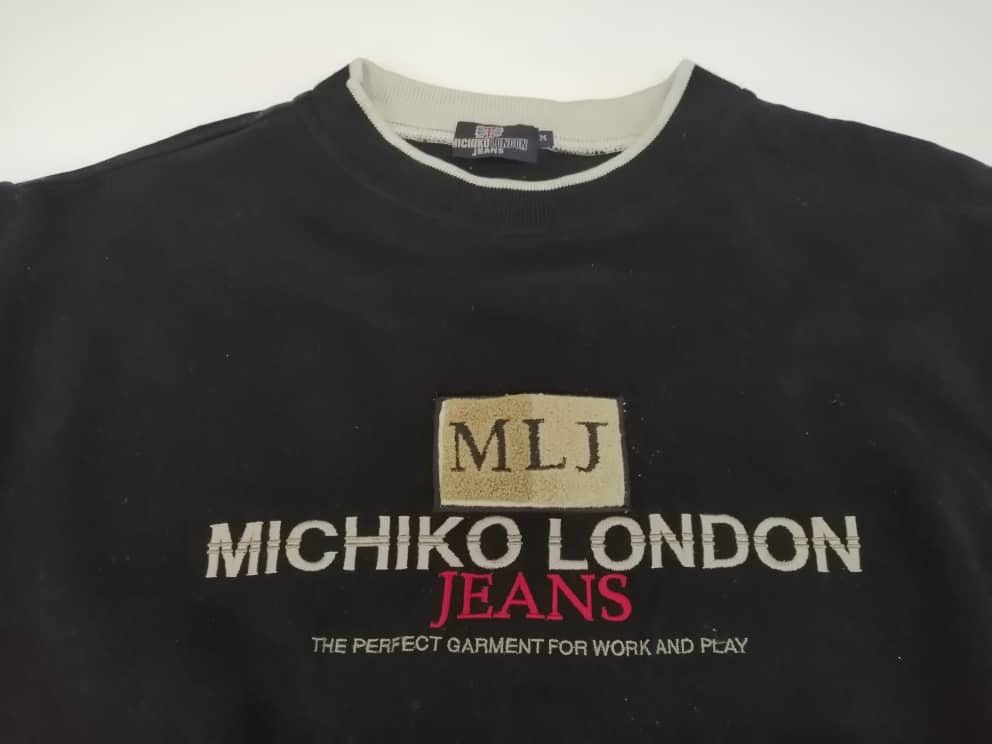 Michiko Koshino London Michiko London Jeans Sweatshirt Fashion Designer Size US M / EU 48-50 / 2 - 2 Thumbnail