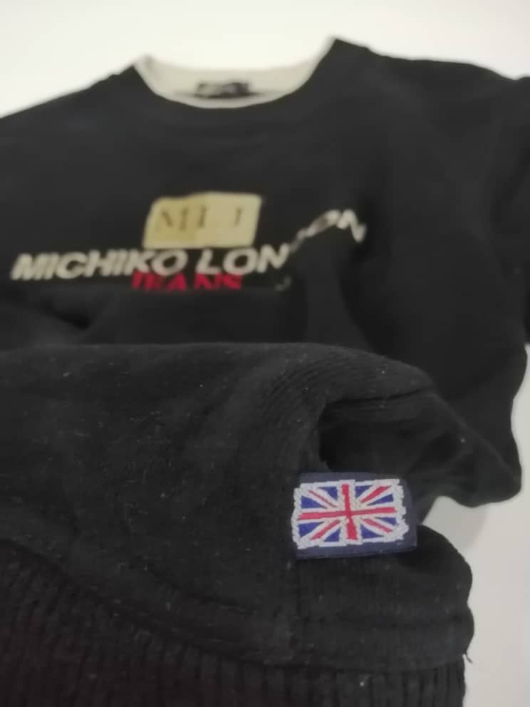 Michiko Koshino London Michiko London Jeans Sweatshirt Fashion Designer Size US M / EU 48-50 / 2 - 6 Thumbnail