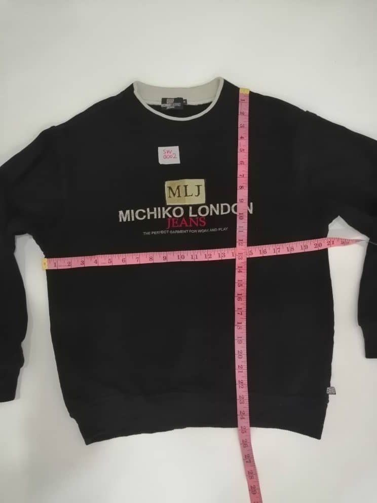 Michiko Koshino London Michiko London Jeans Sweatshirt Fashion Designer Size US M / EU 48-50 / 2 - 5 Thumbnail