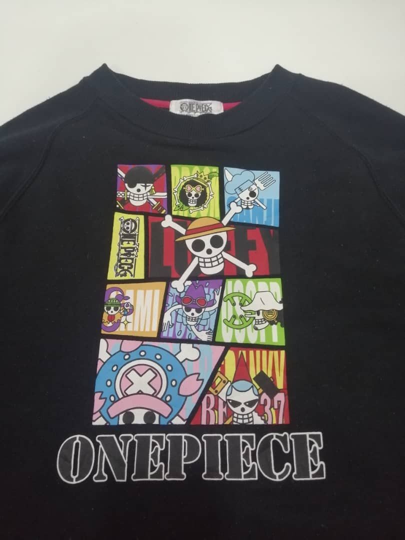 Japanese Brand × One Piece One Piece Sweatshirt Anime Sweatshirt Size US M / EU 48-50 / 2 - 3 Thumbnail