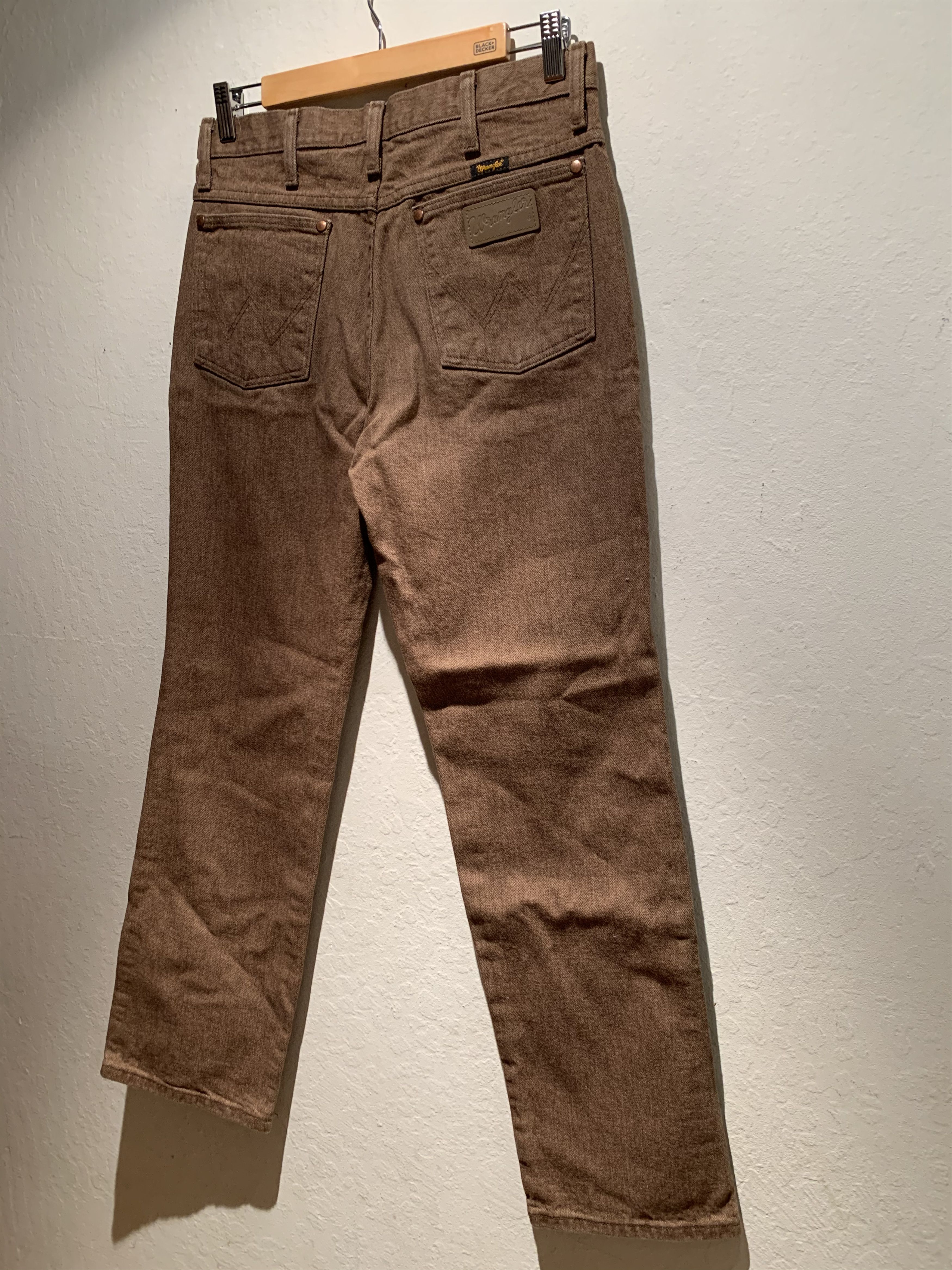 Wrangler *RARE* Wrangler Brown Grain Weave Jeans Pants Size US 31 - 3 Thumbnail