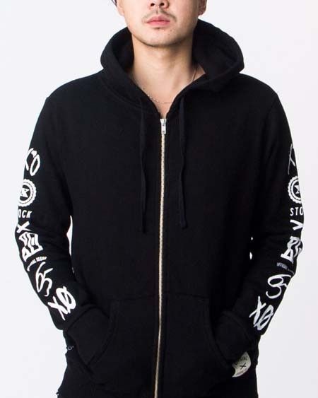 The Weeknd OFFICIAL ISSUE XO CUT & SEWN ZIP UP HOODIE Size US M / EU 48-50 / 2 - 7 Thumbnail