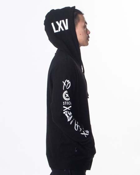 The Weeknd OFFICIAL ISSUE XO CUT & SEWN ZIP UP HOODIE Size US M / EU 48-50 / 2 - 10 Thumbnail