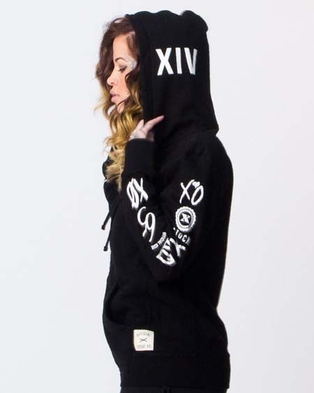 The Weeknd OFFICIAL ISSUE XO CUT & SEWN ZIP UP HOODIE Size US M / EU 48-50 / 2 - 13 Thumbnail