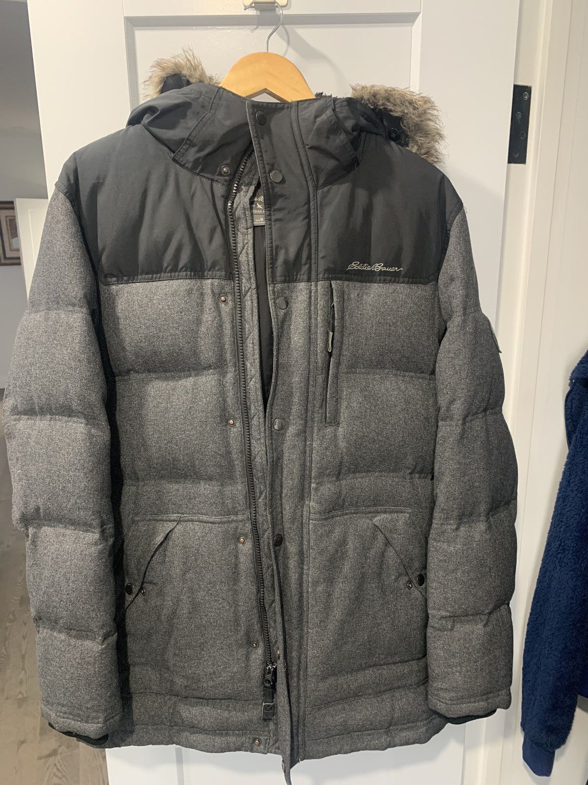 Eddie Bauer Grey Eddie Bauer coat Grailed