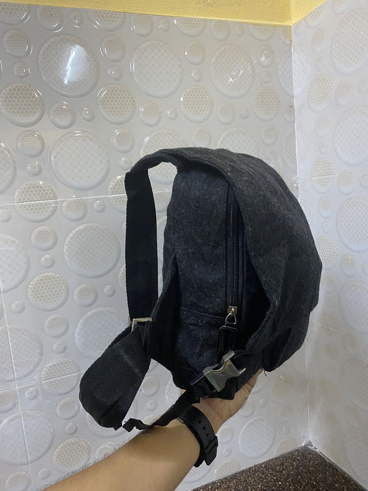 Japanese Brand VINTAGE BAGPACK WOOL DESIGN Size ONE SIZE - 6 Thumbnail