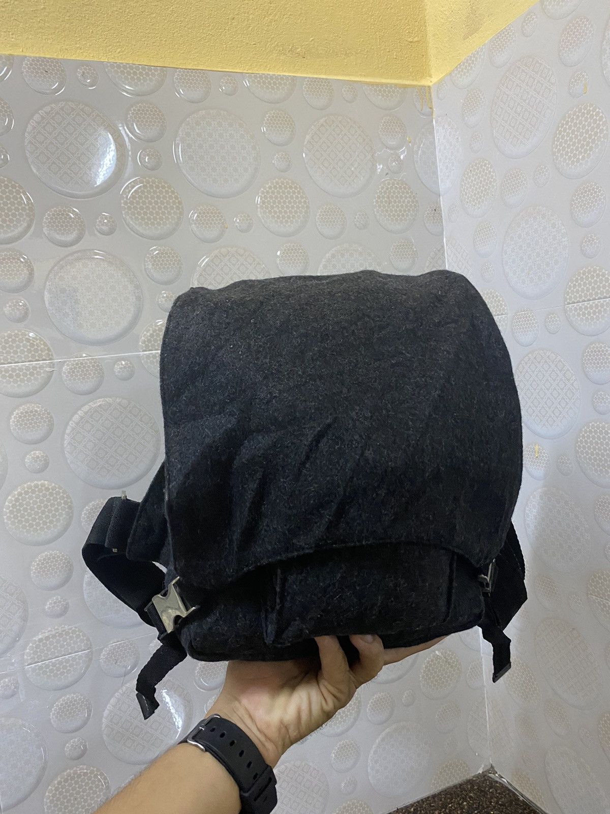 Japanese Brand VINTAGE BAGPACK WOOL DESIGN Size ONE SIZE - 7 Thumbnail