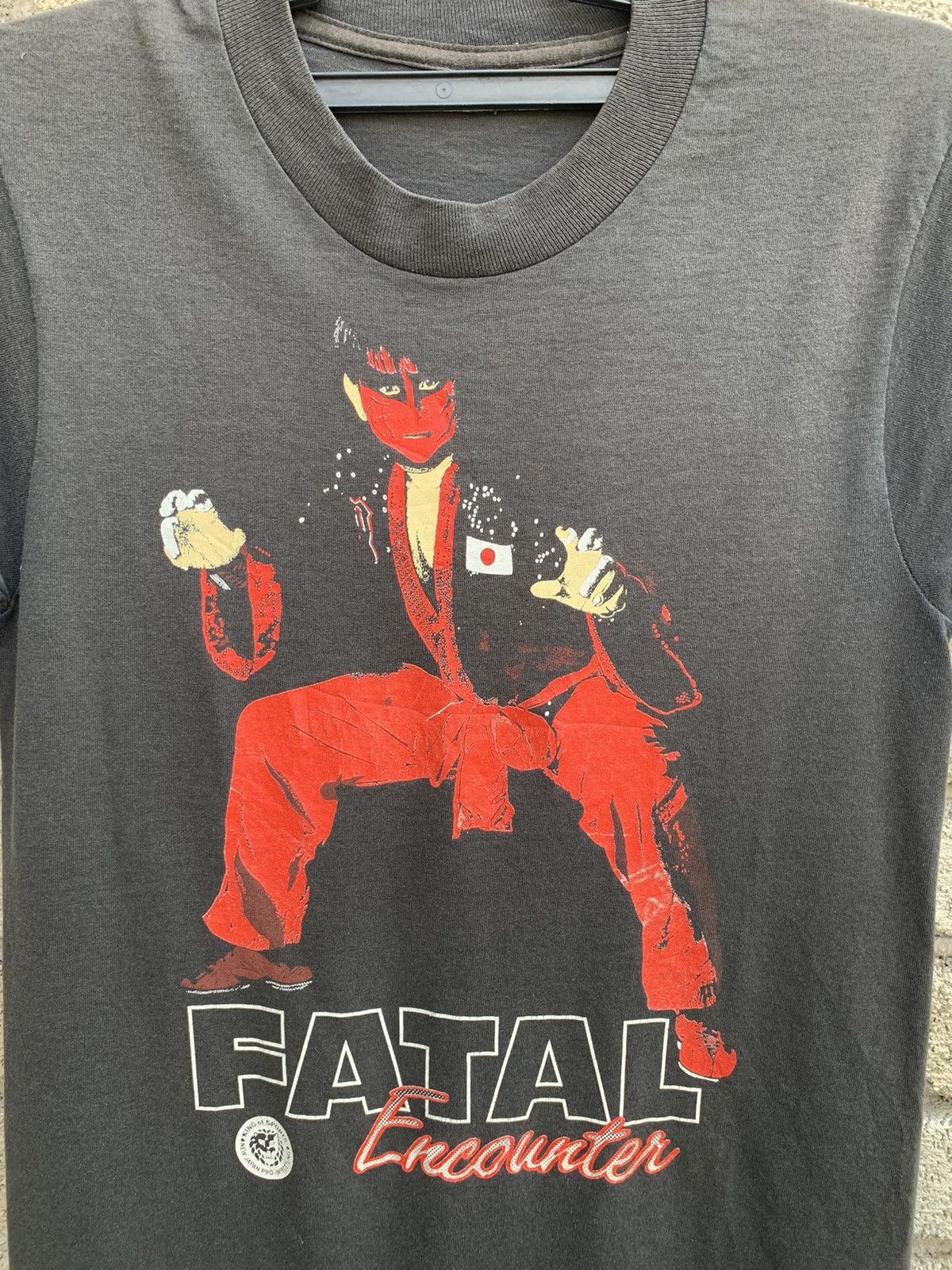 Japanese Brand Vintage Fatal Wrestling T Shirt Size US S / EU 44-46 / 1 - 10 Thumbnail