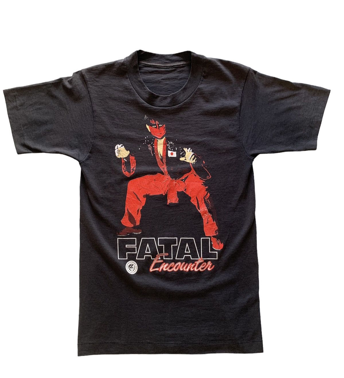 Japanese Brand Vintage Fatal Wrestling T Shirt Size US S / EU 44-46 / 1 - 12 Thumbnail