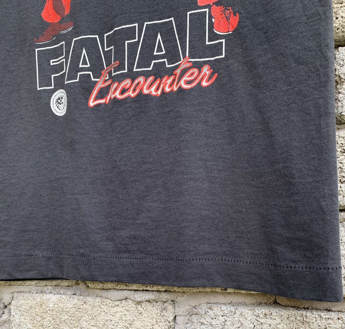 Japanese Brand Vintage Fatal Wrestling T Shirt Size US S / EU 44-46 / 1 - 9 Thumbnail