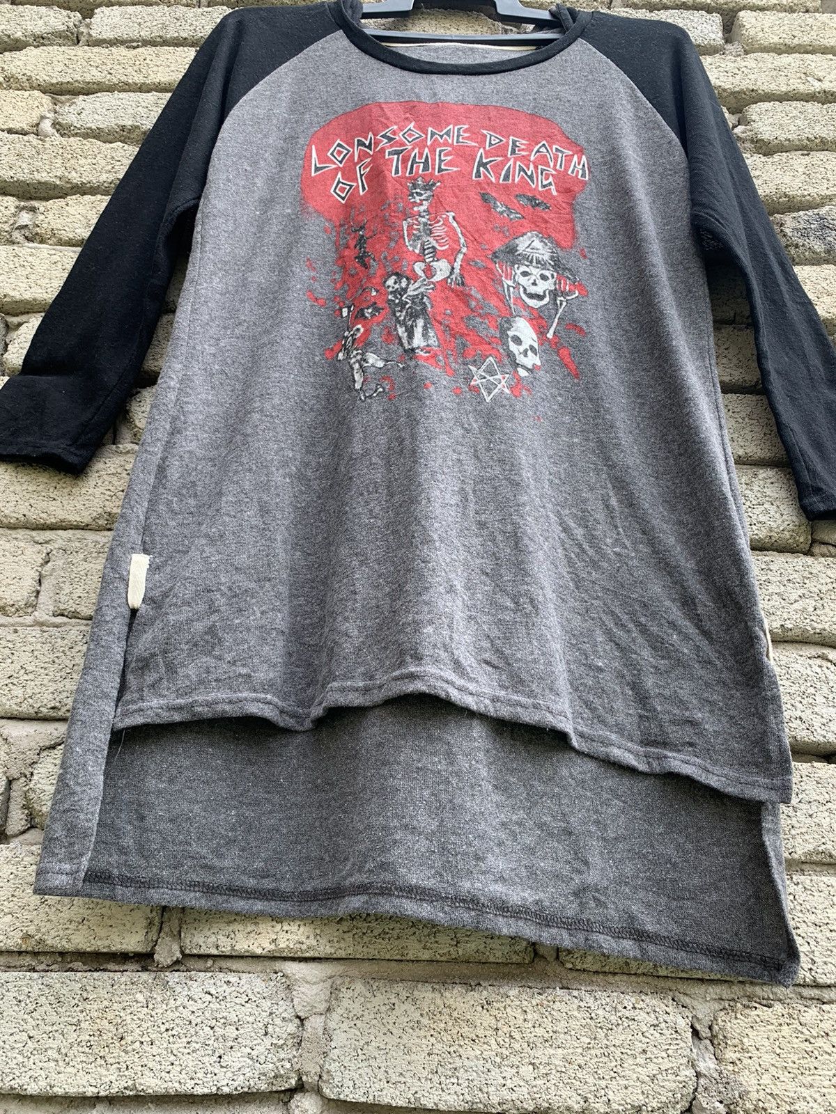 Japanese Brand Lonsome Death OF The King Hoodie Shirt Size US L / EU 52-54 / 3 - 10 Thumbnail