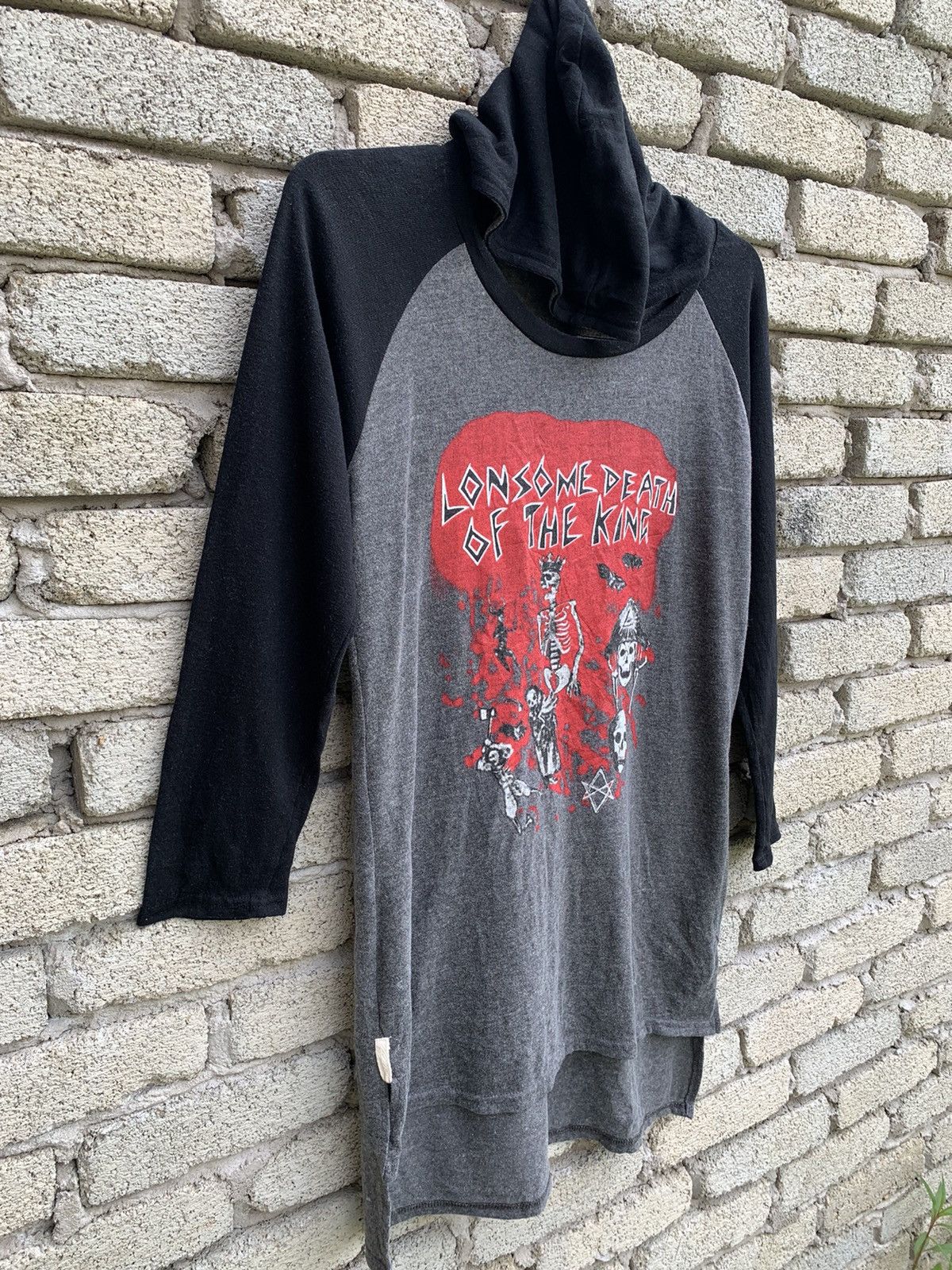 Japanese Brand Lonsome Death OF The King Hoodie Shirt Size US L / EU 52-54 / 3 - 7 Thumbnail
