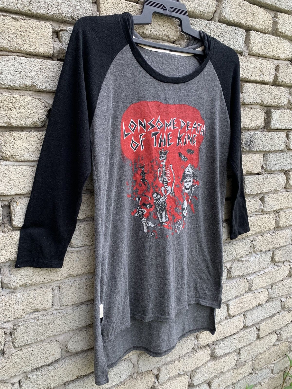 Japanese Brand Lonsome Death OF The King Hoodie Shirt Size US L / EU 52-54 / 3 - 4 Thumbnail