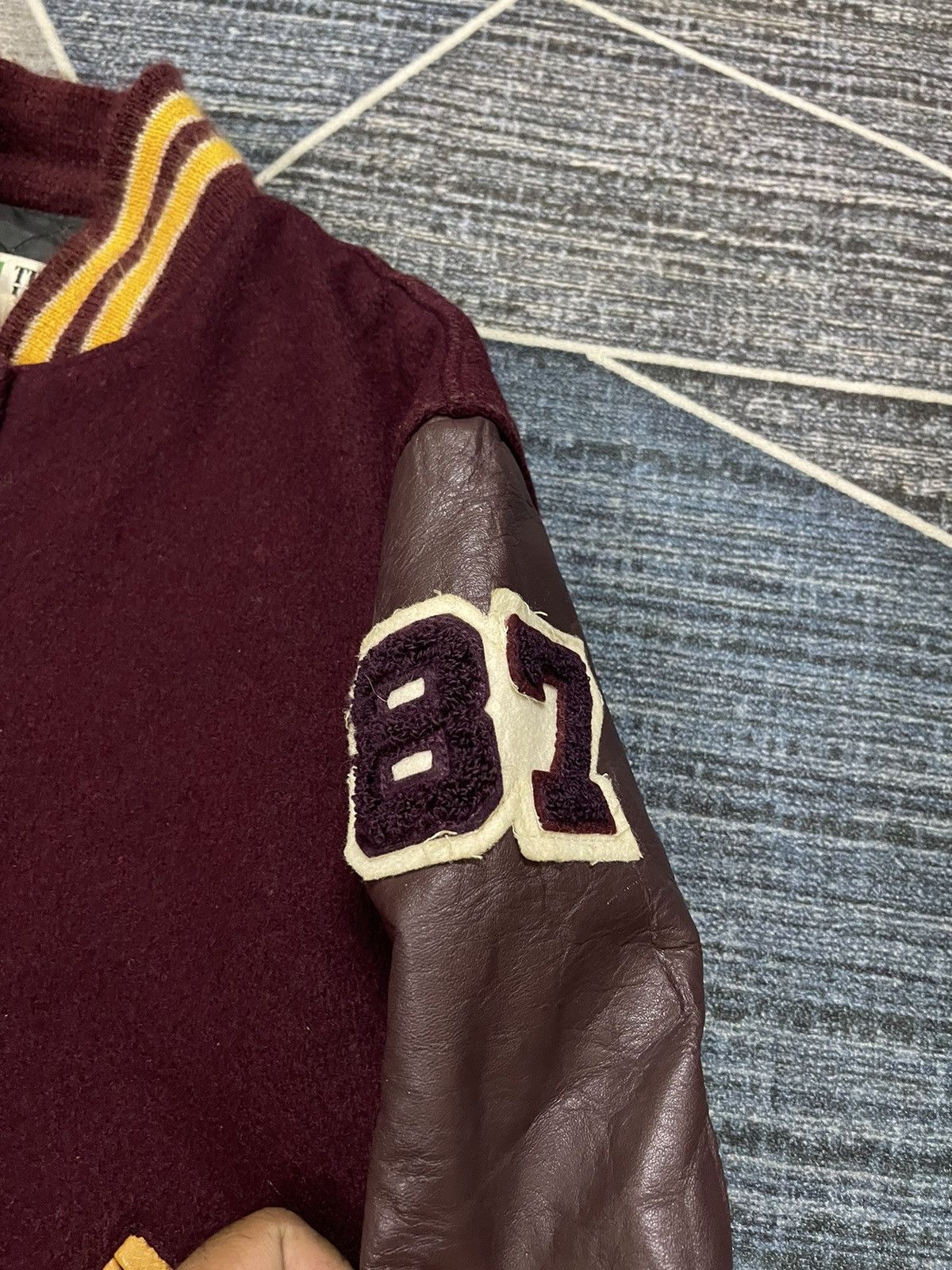 Vintage VINTAGE TROPHY MADE USA VARSITY JACKET Size US M / EU 48-50 / 2 - 11 Thumbnail