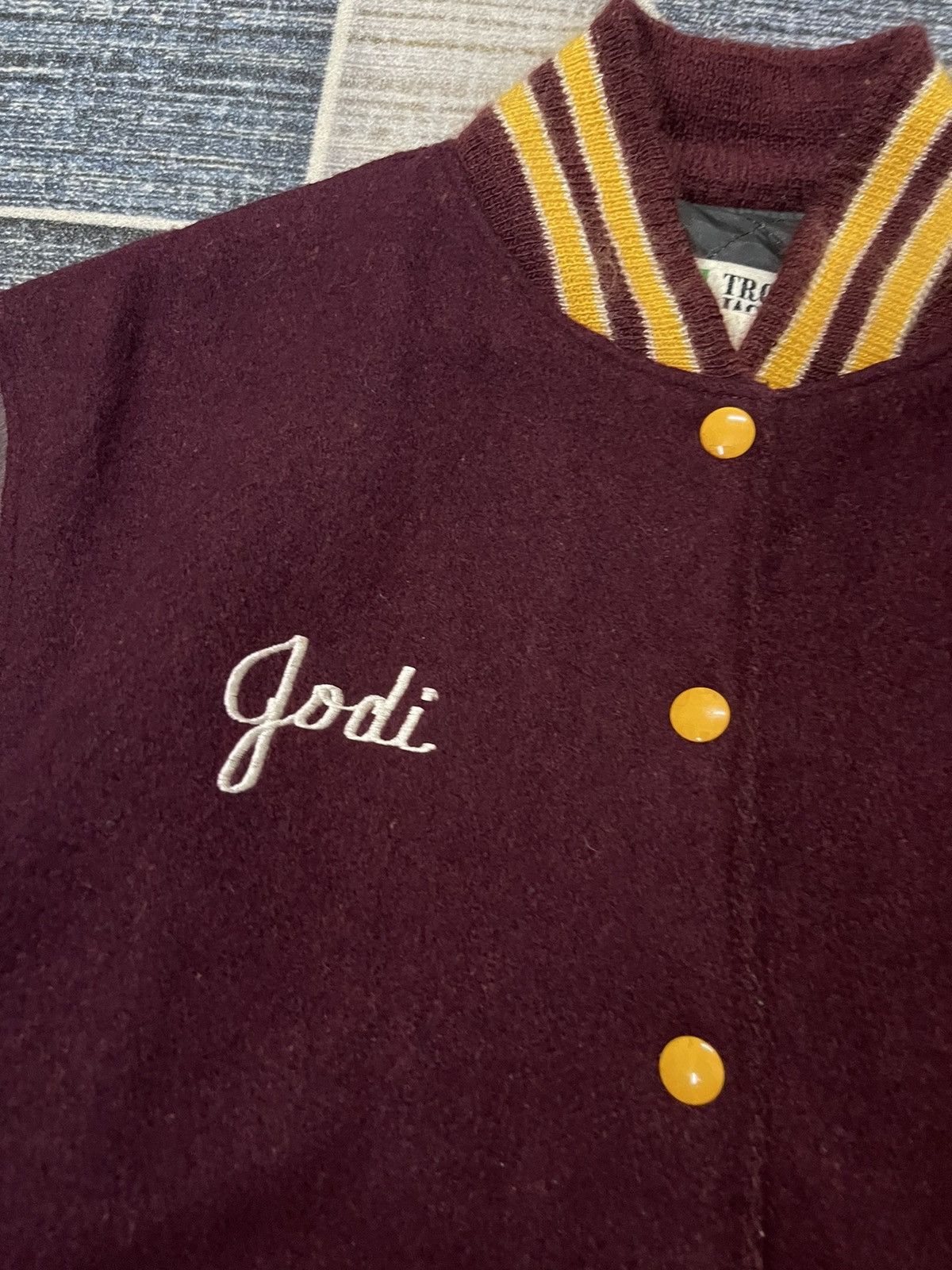Vintage VINTAGE TROPHY MADE USA VARSITY JACKET Size US M / EU 48-50 / 2 - 9 Thumbnail