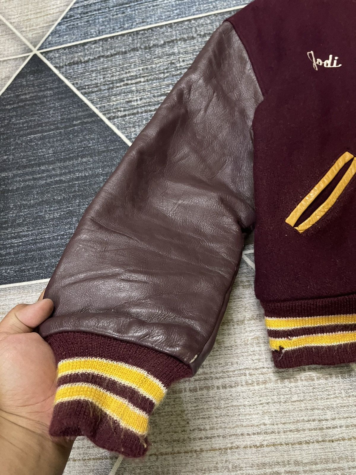 Vintage VINTAGE TROPHY MADE USA VARSITY JACKET Size US M / EU 48-50 / 2 - 7 Thumbnail