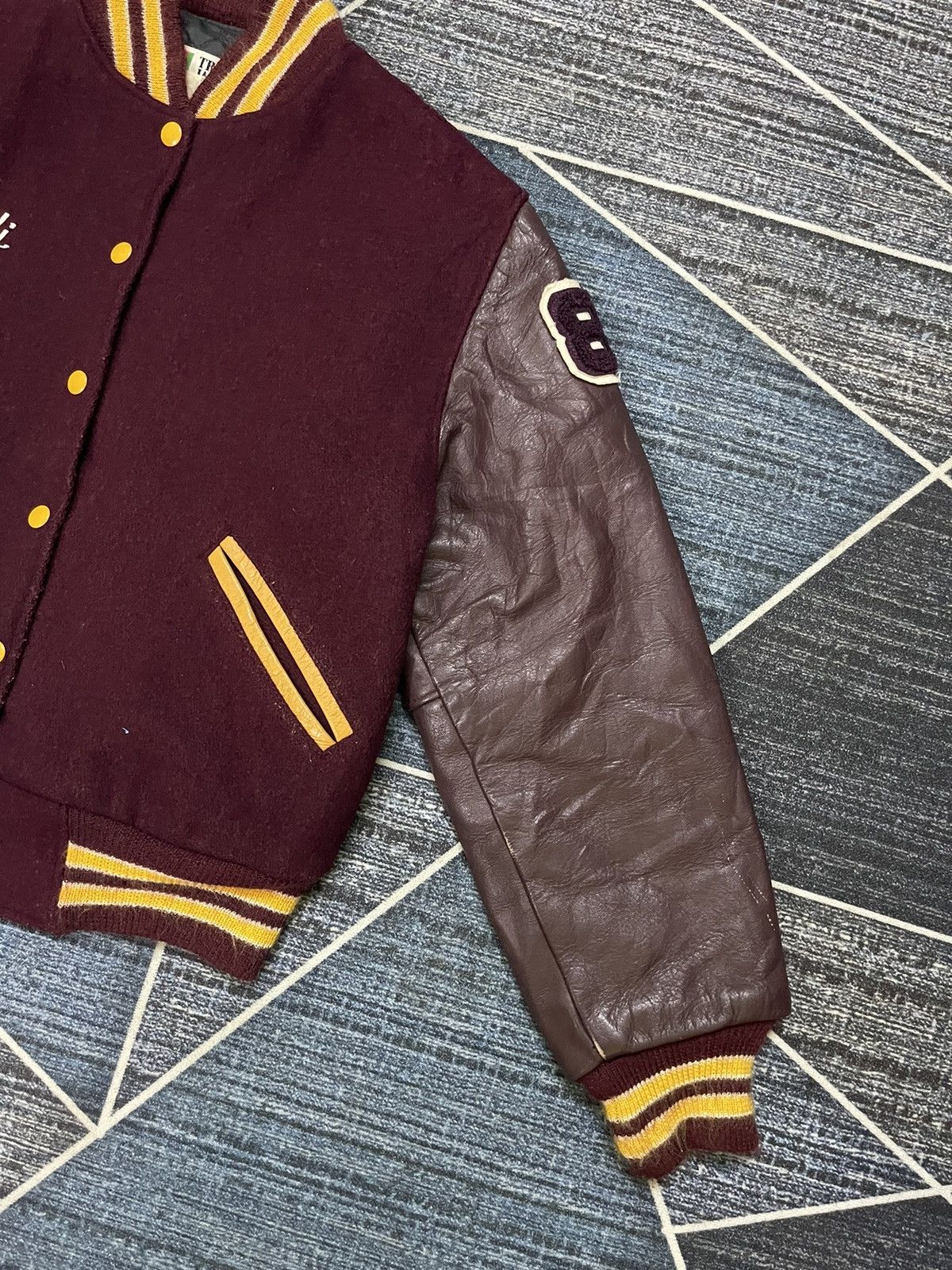 Vintage VINTAGE TROPHY MADE USA VARSITY JACKET Size US M / EU 48-50 / 2 - 4 Thumbnail