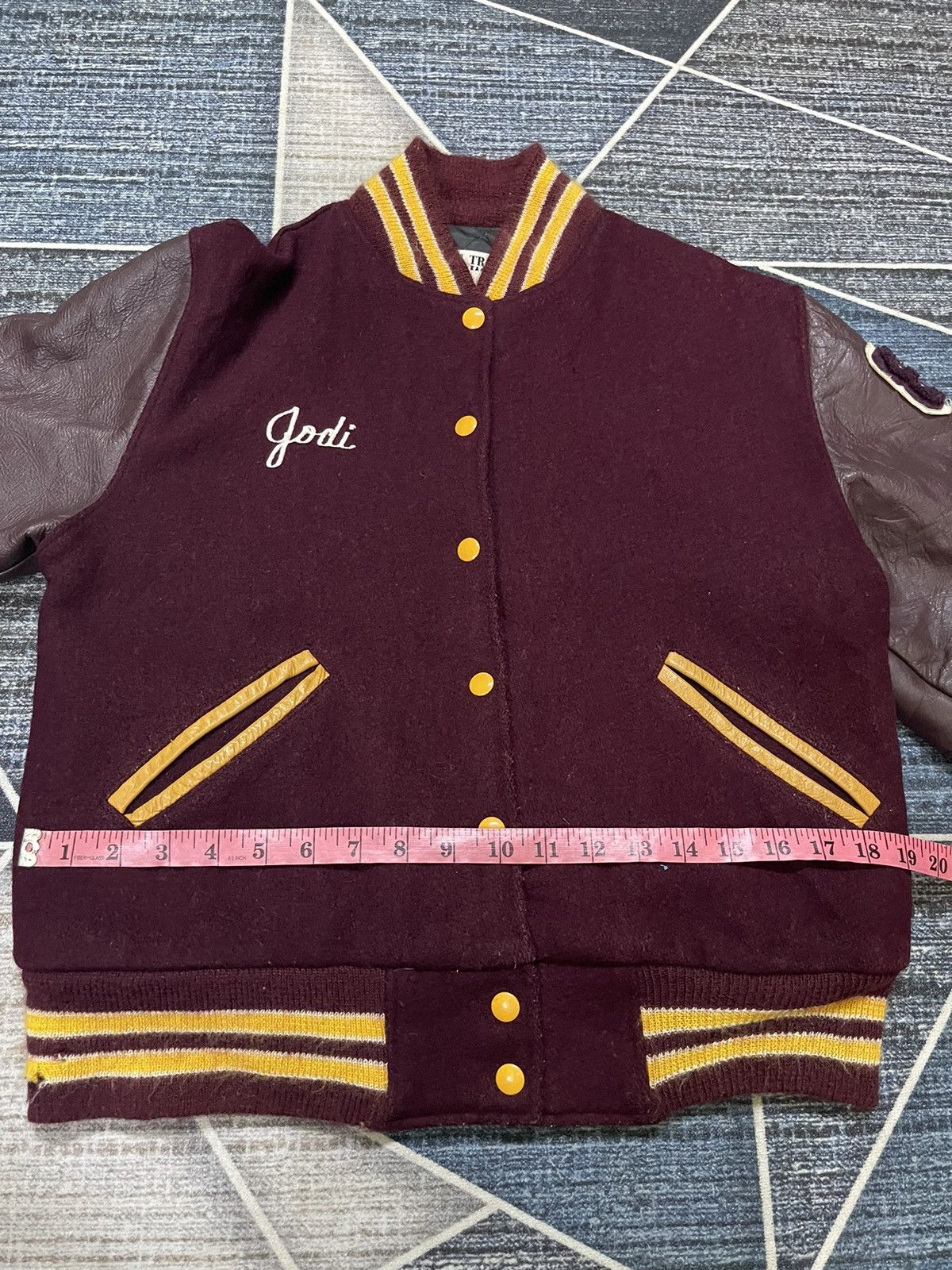 Vintage VINTAGE TROPHY MADE USA VARSITY JACKET Size US M / EU 48-50 / 2 - 13 Thumbnail