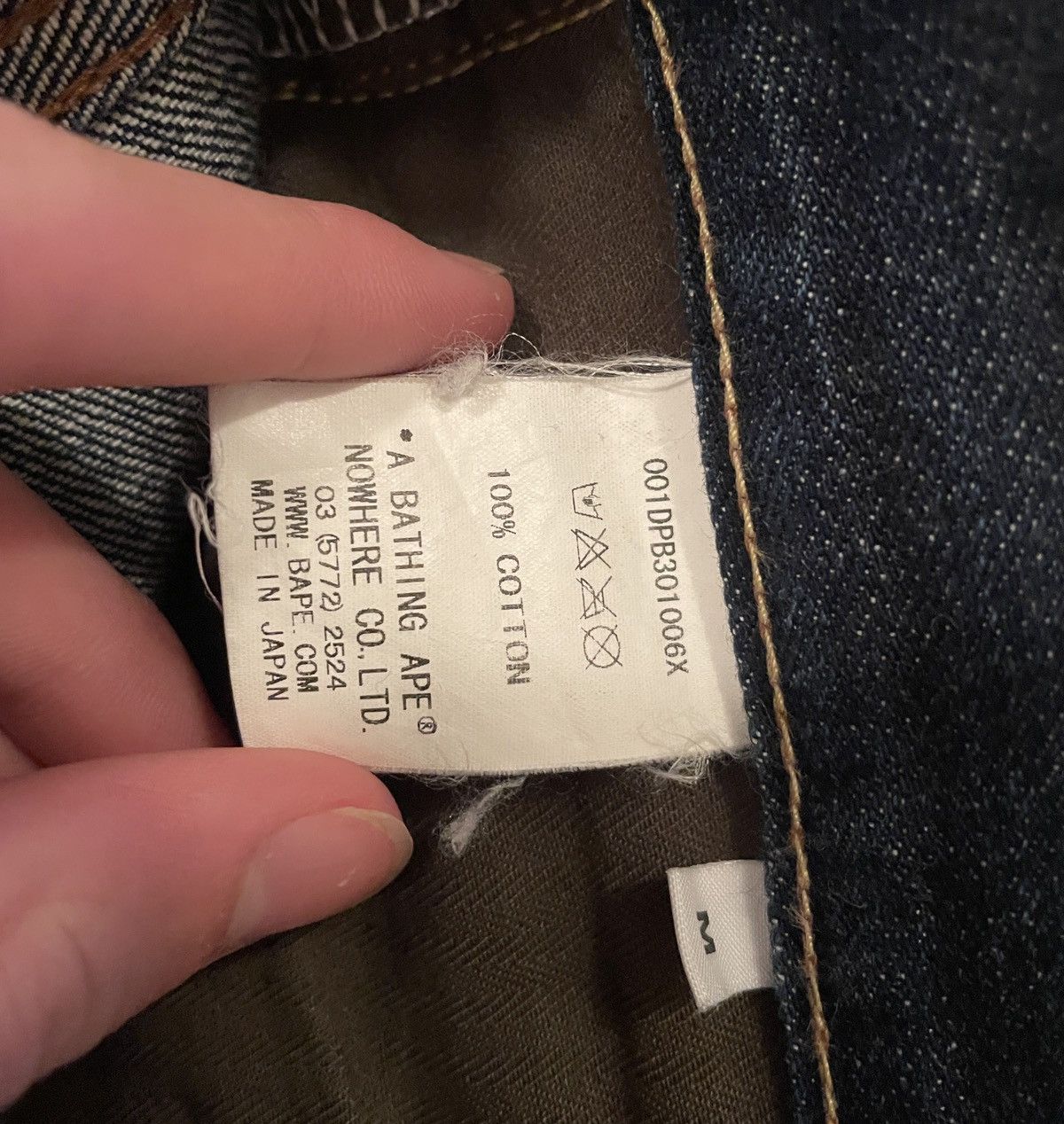 Bape Type-05 Slim Taper Denim Size US 32 / EU 48 - 13 Thumbnail