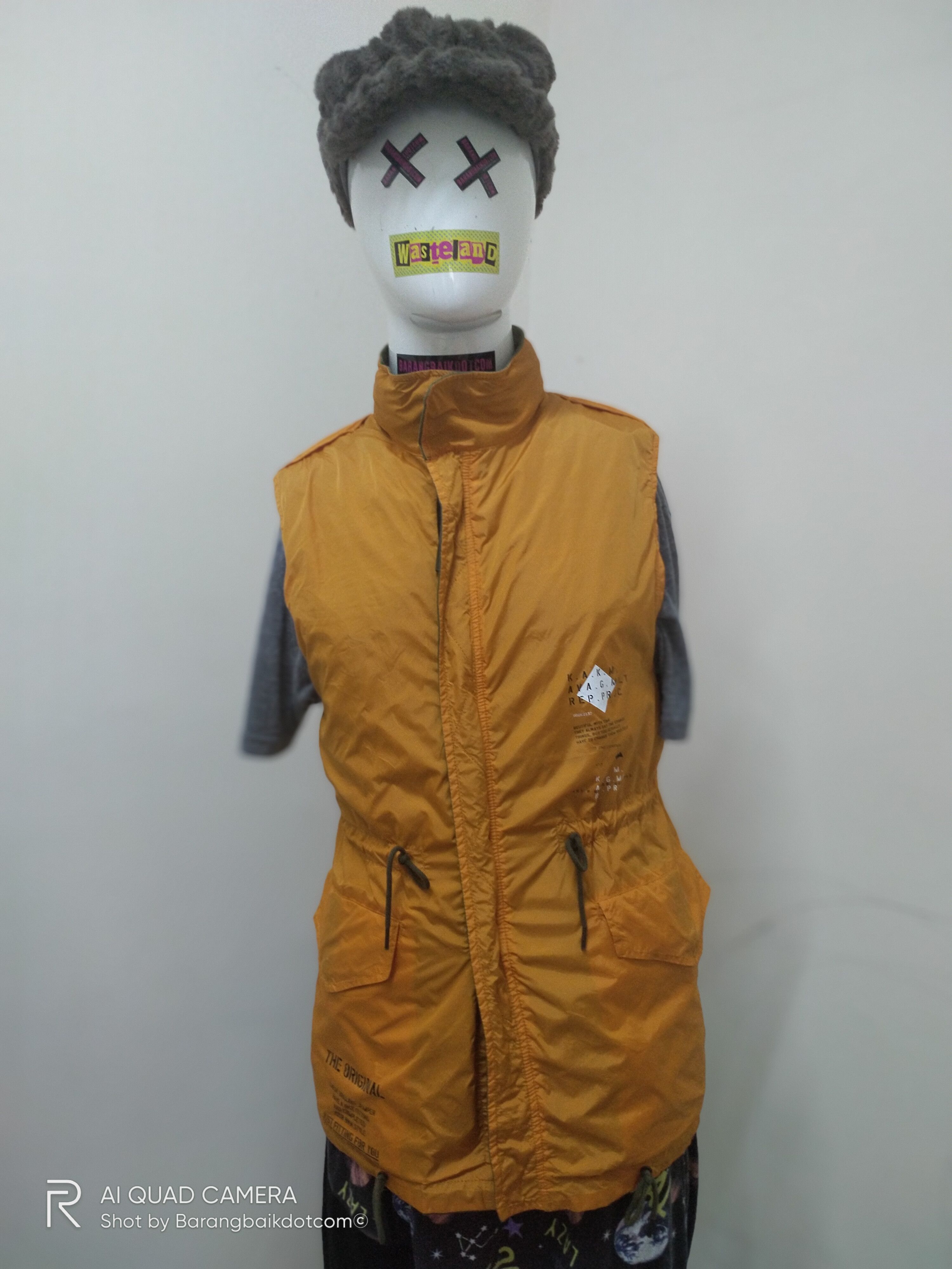 Kai Aakmann × Vintage 2012 'Drop bomb' U.S.S.R Army Wear Reversible Vest Size S / US 4 / IT 40 - 2 Thumbnail